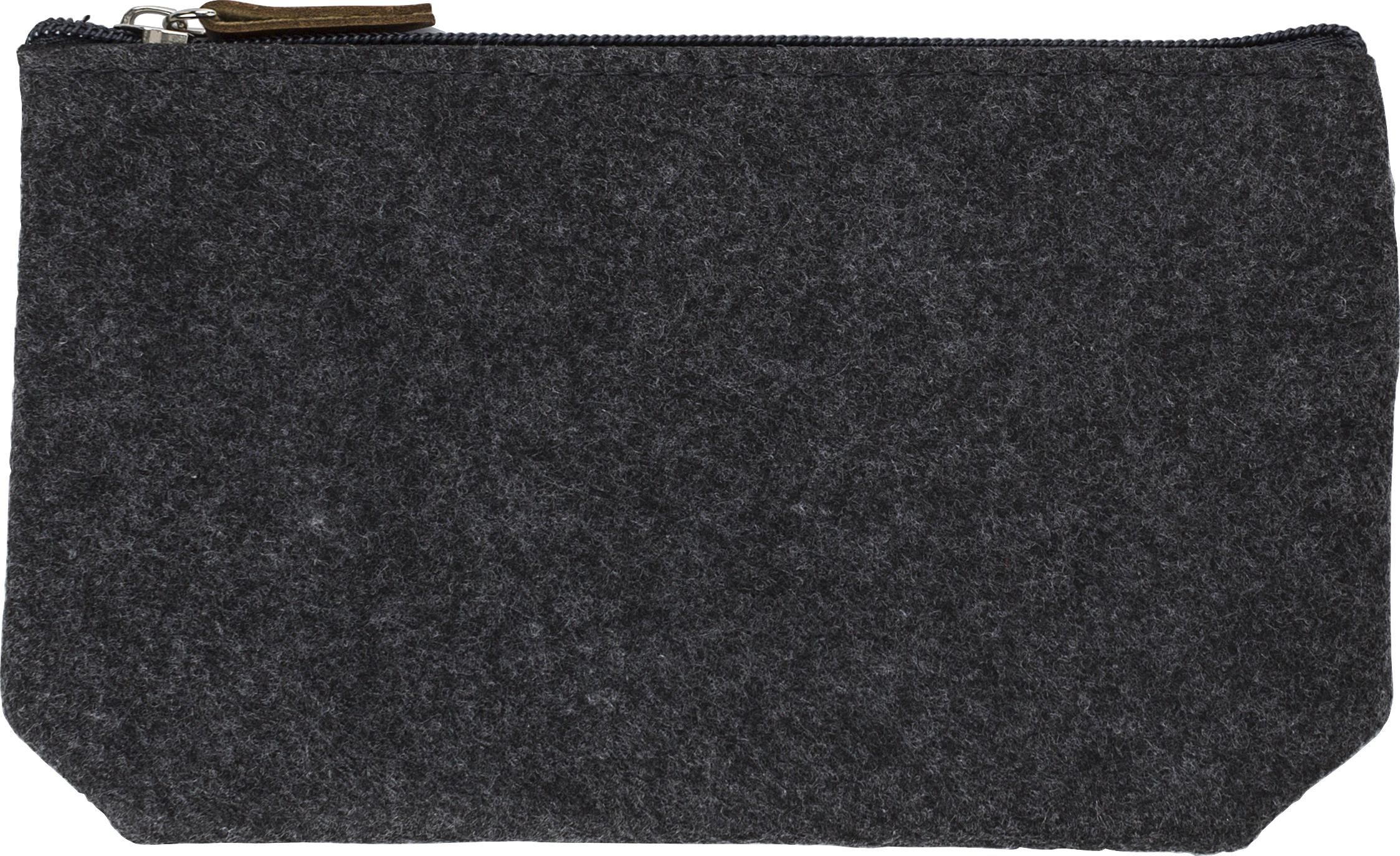 Trousse de toilette en feutre rPET Lucy