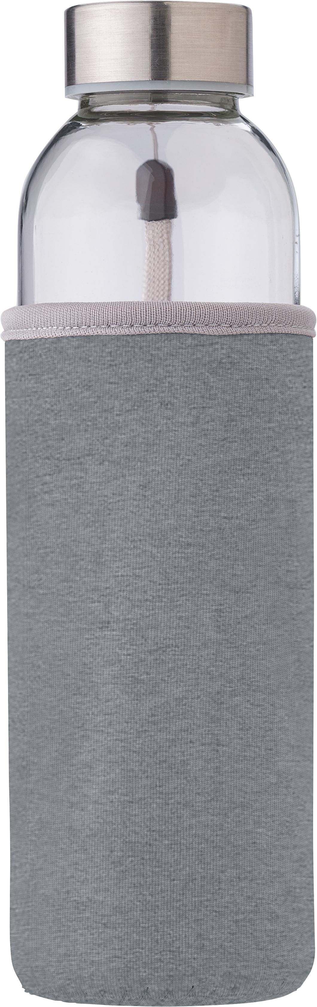 Bouteille en verre de 500 ml avec housse Nika