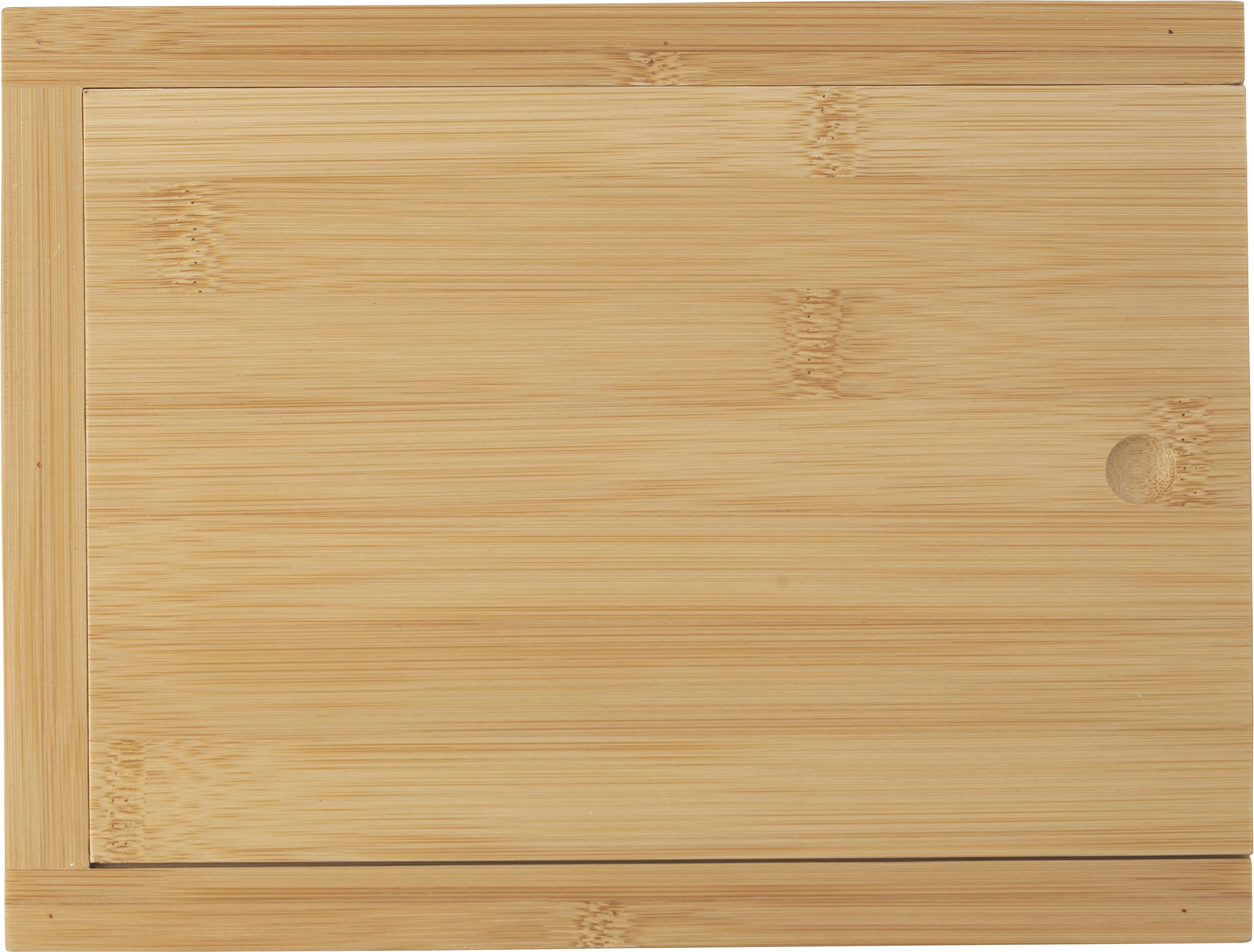 Service à fromage et vin en bambou Patrick