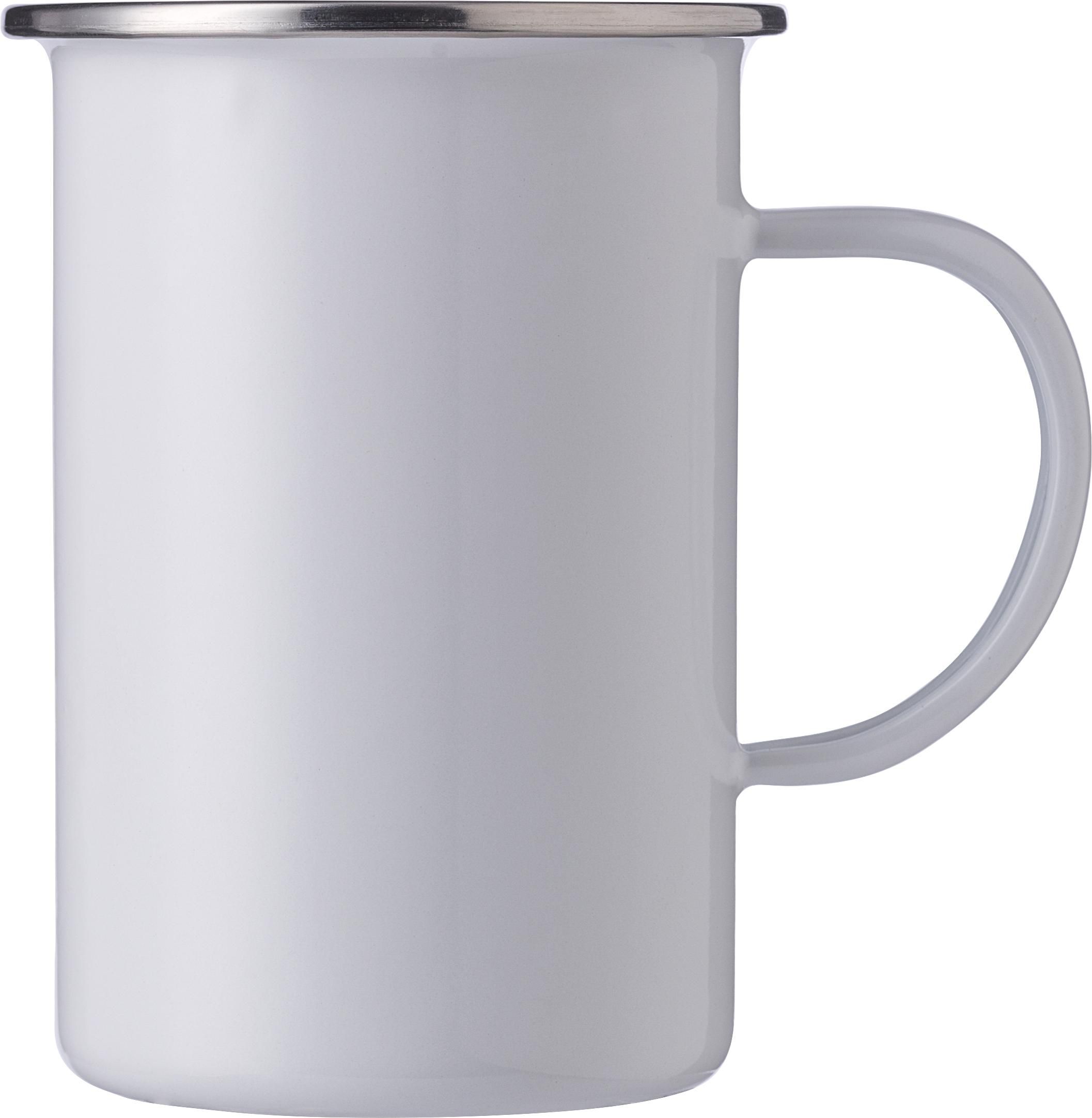 Mug émaillé en acier inoxydable Ayden