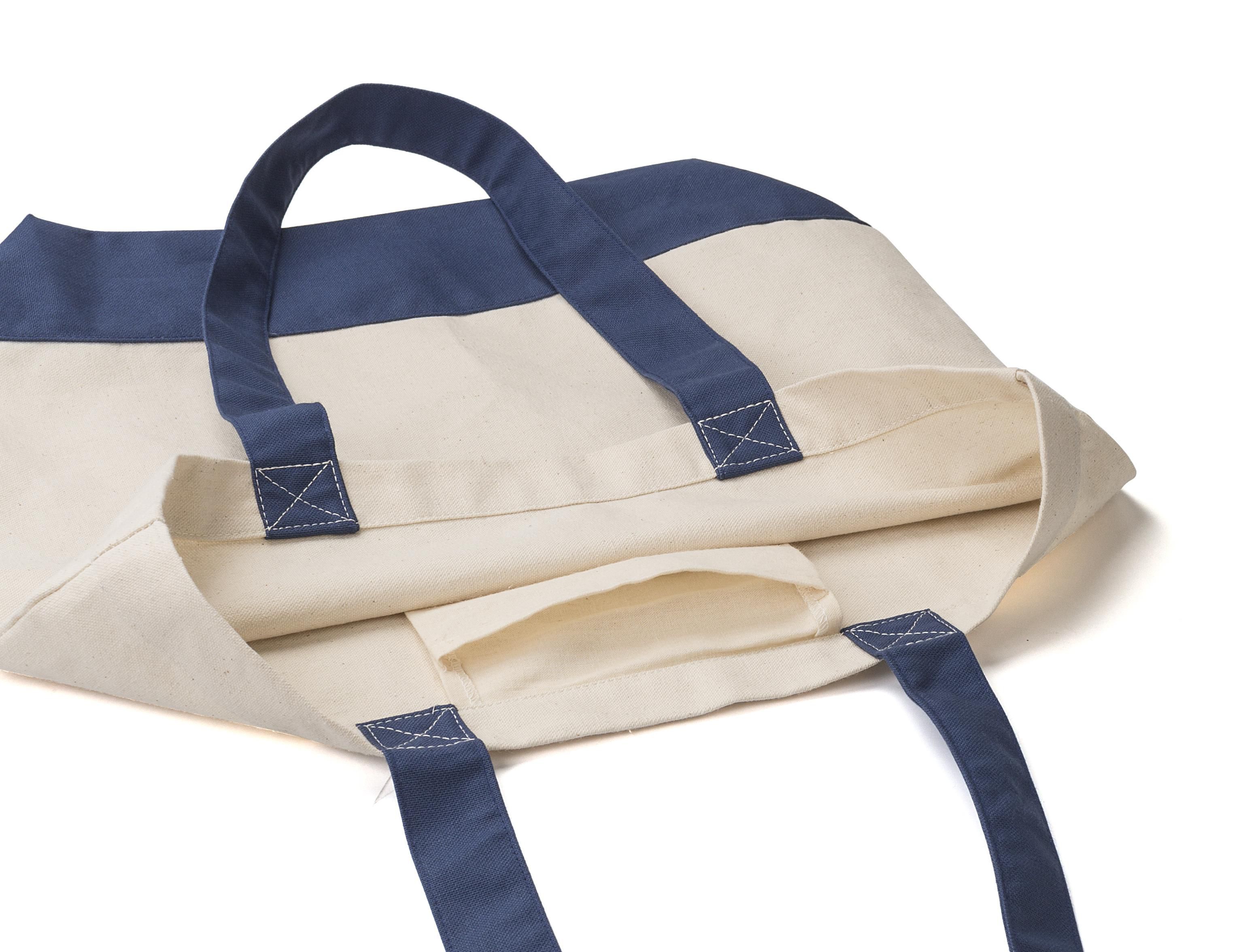 Sac shopping en coton canvas Cole