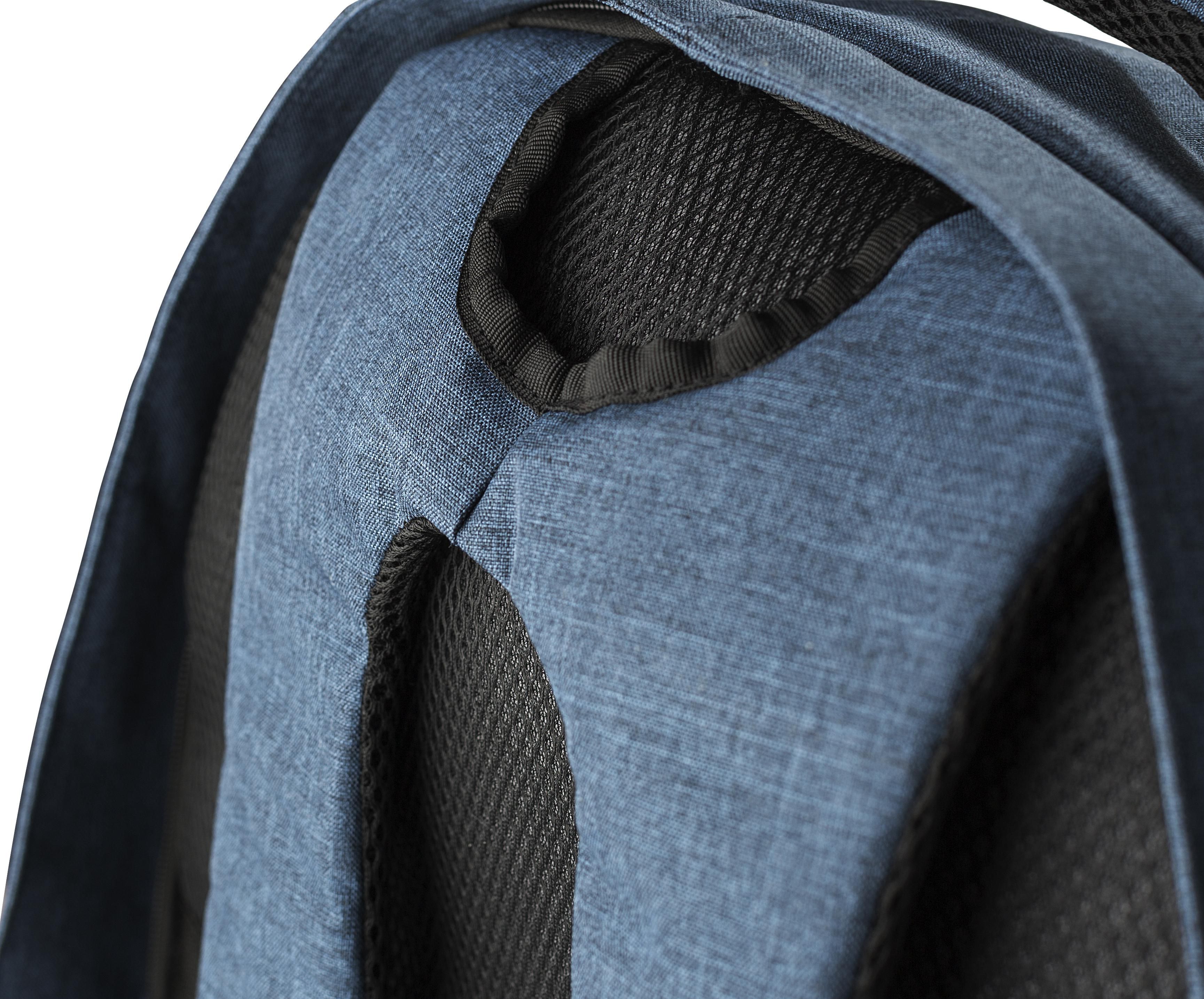 Sac à dos porte-ordinateur antivol en rPET Celeste