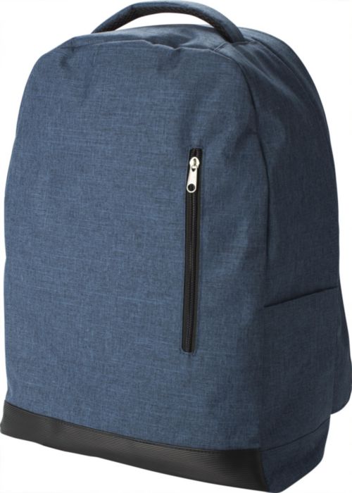 Zaino Celeste | Riciclato | Antifurto | Laptop 15" | 20 l