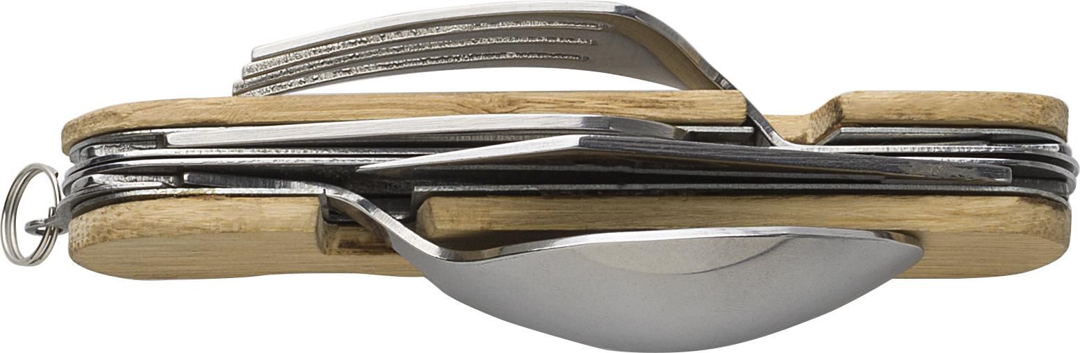 Couverts multifonction en bambou Ainsley