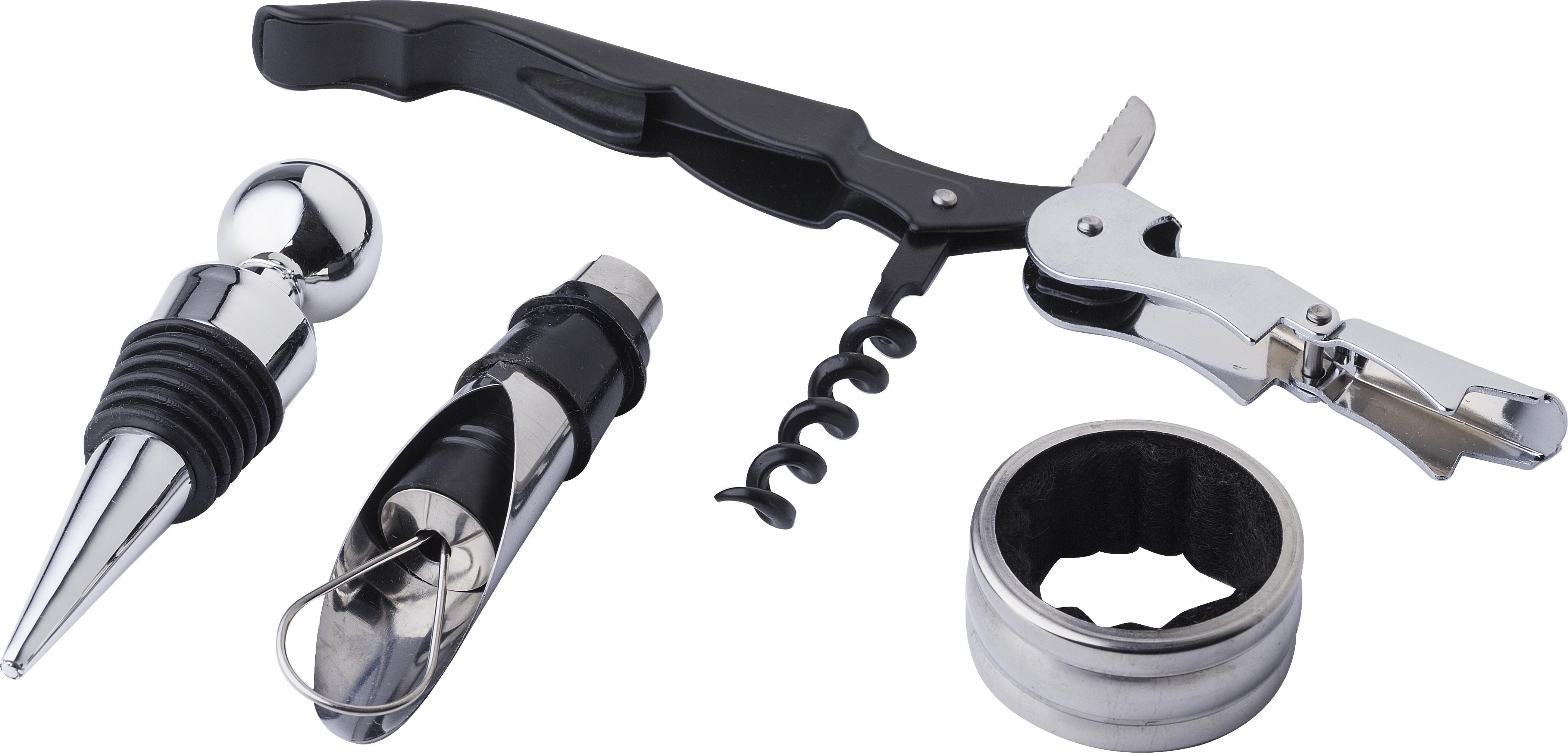 Set à vin dans un écrin en PU aspect liège Milana