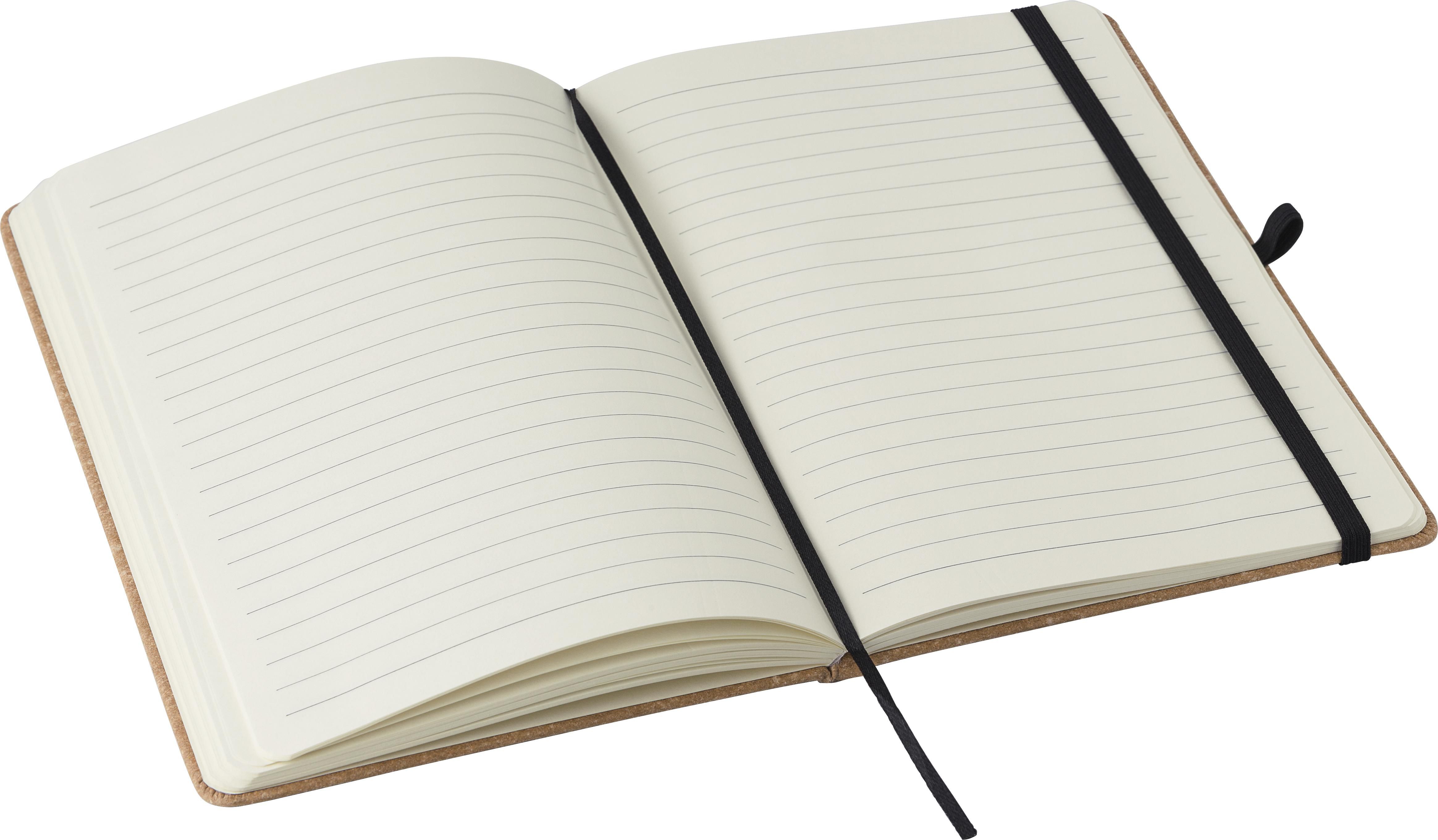 Carnet A5 en cuir recyclé Gianna