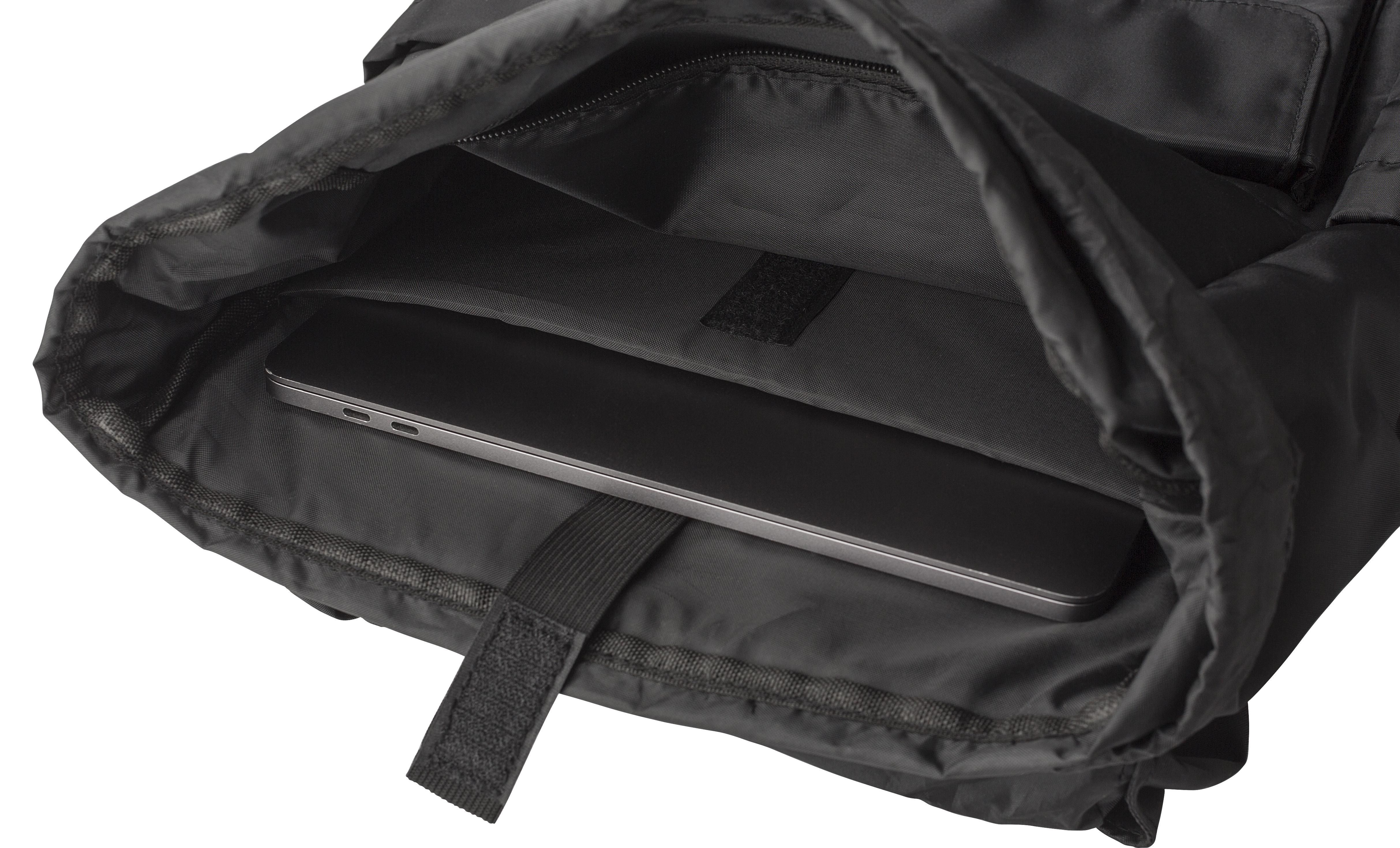 Sac à dos avec rabat en polyester rPET Marlowe