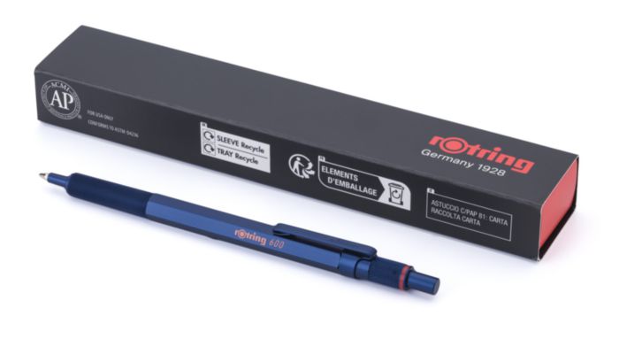 Rotring 600 penna a sfera | Metallo