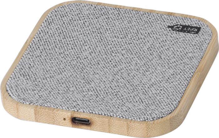 Caricatore wireless Moses | Bambù | rPET | 15W