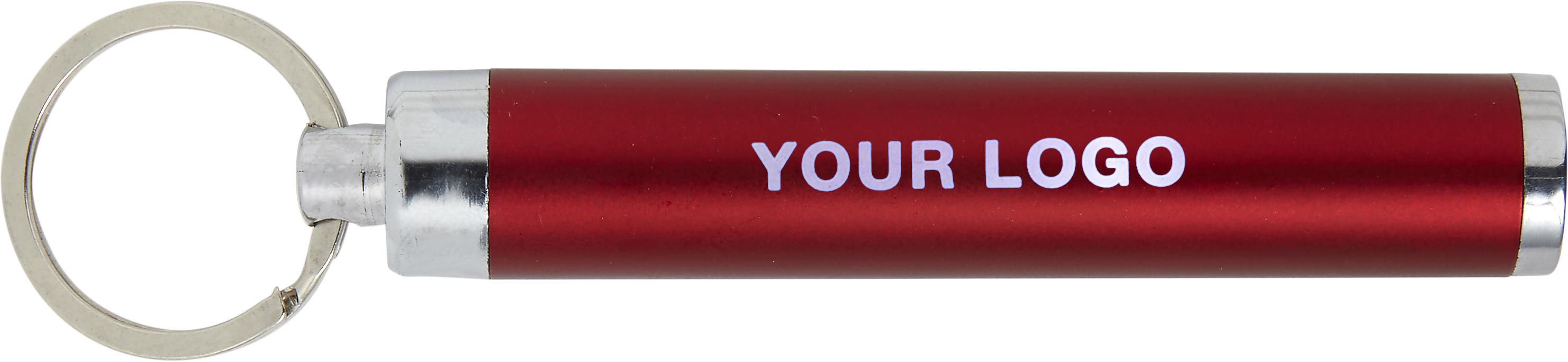 Porte-clés torche en métal Zola