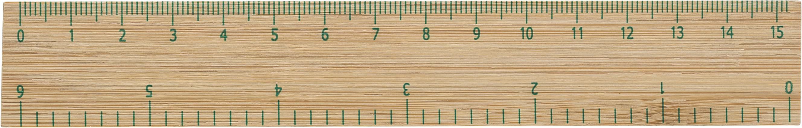 Règle en bambou de 15 cm Greta