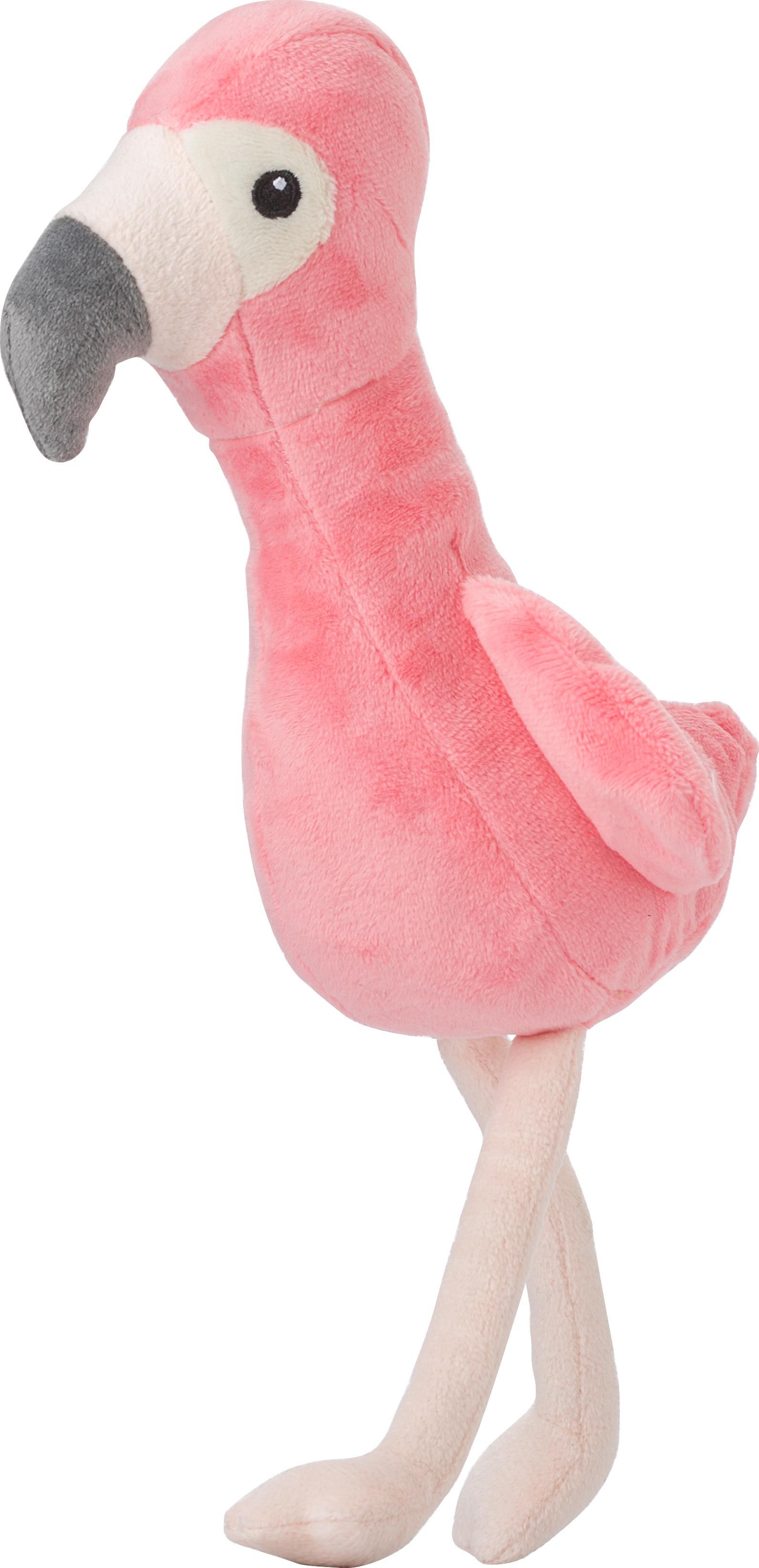 Peluche ‘Flamant rose’ en polyester Alicia