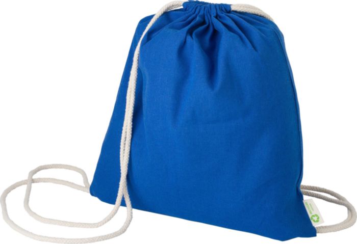 Sacchetto con cordoncino Joy | Cotone riciclato | 120 g/m²