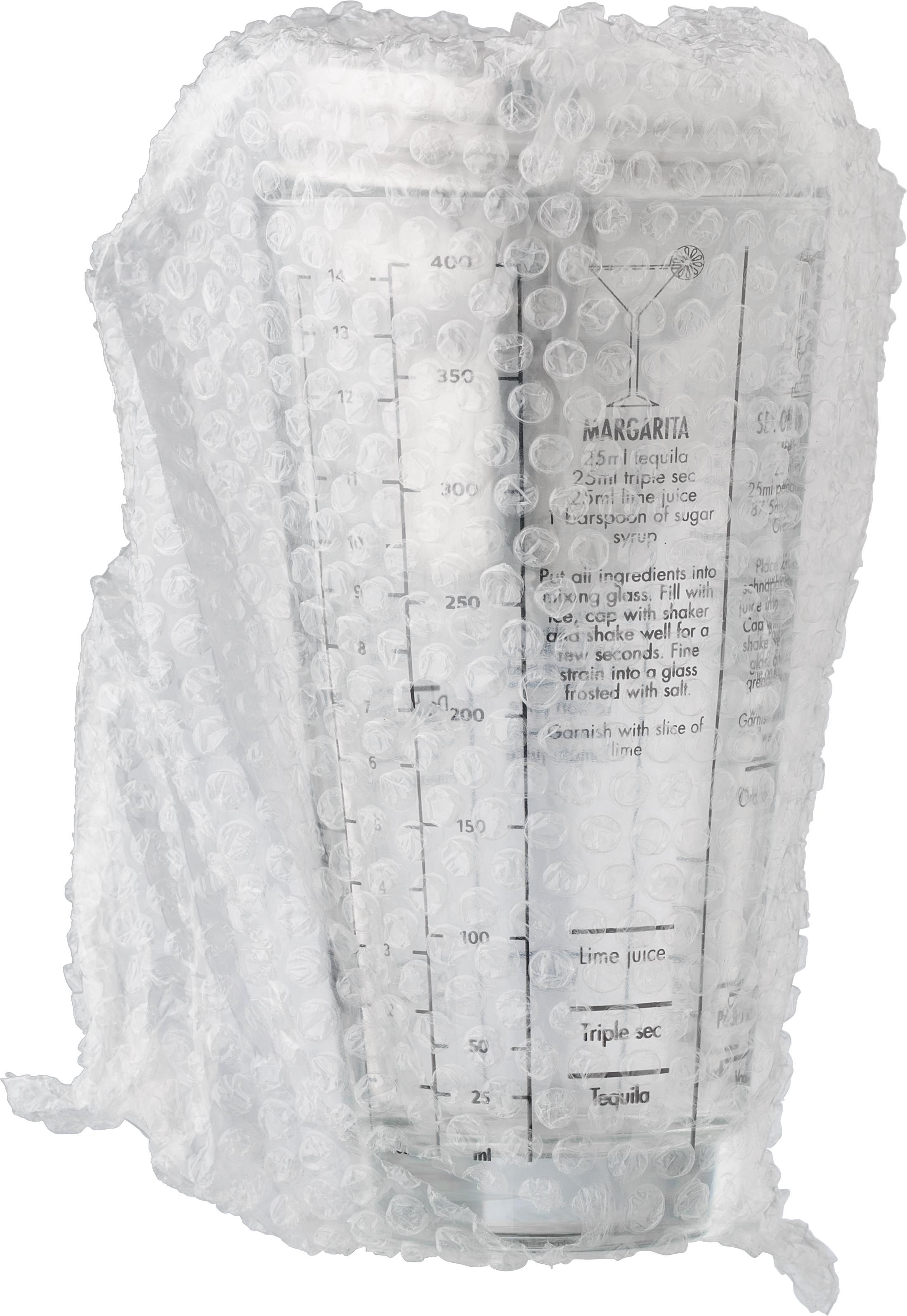 Shaker gradué en verre et en inox Adela