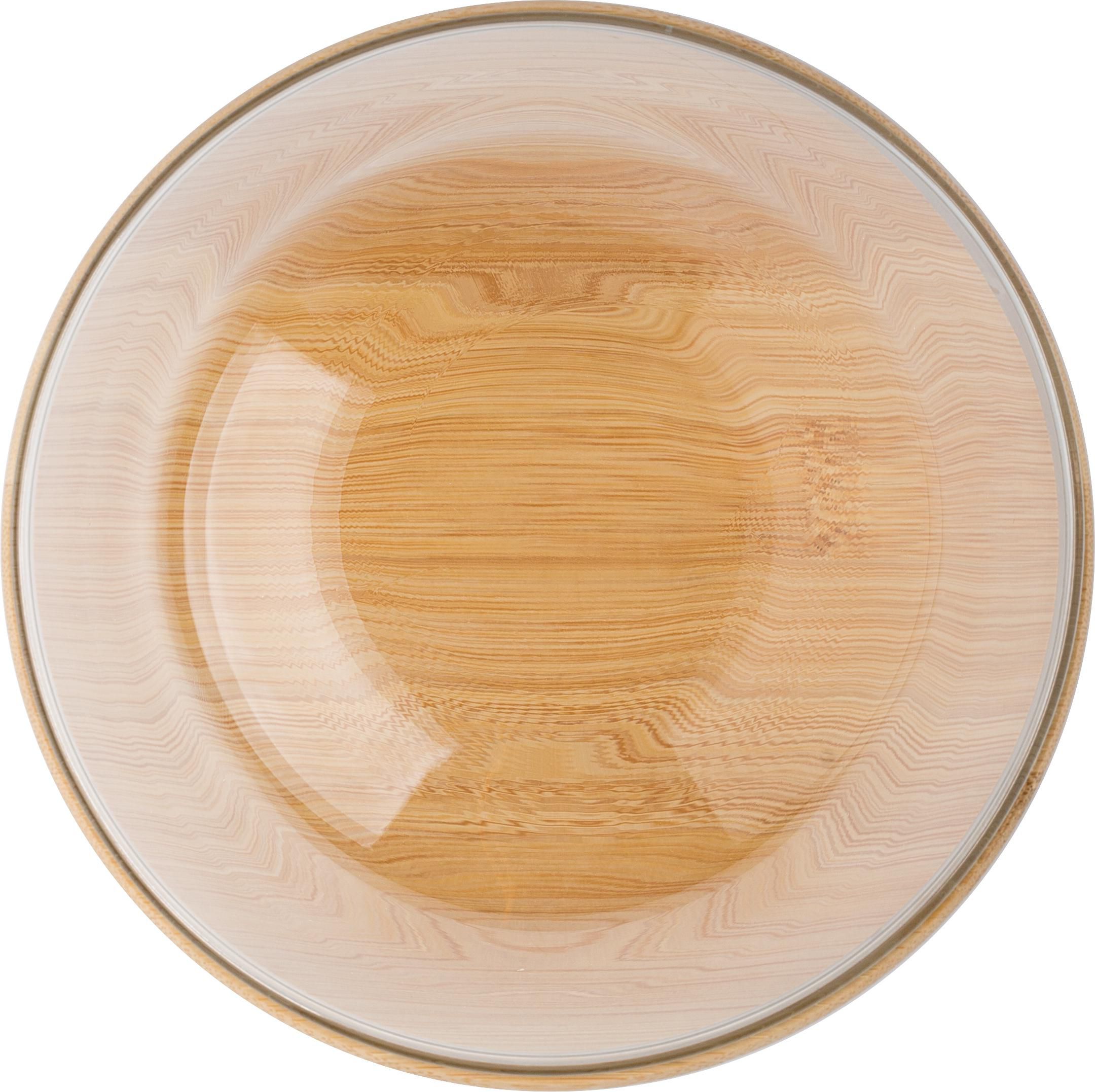 Saladier en verre et bambou Isabeau