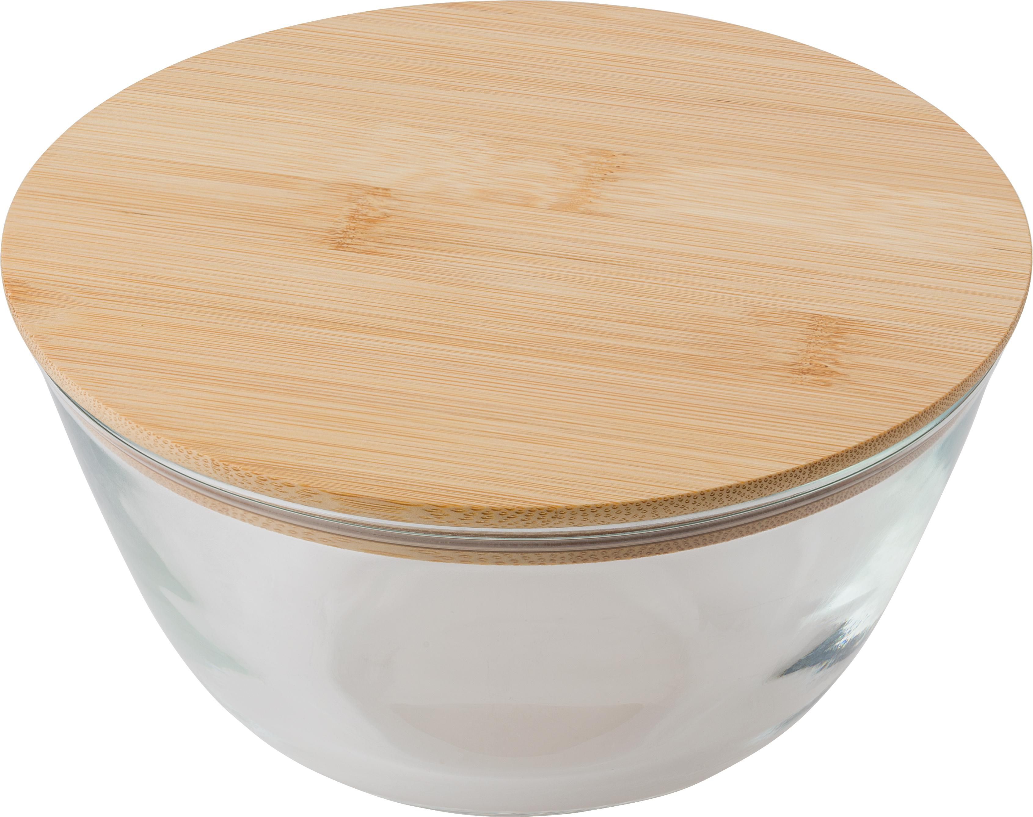 Saladier en verre et bambou Isabeau