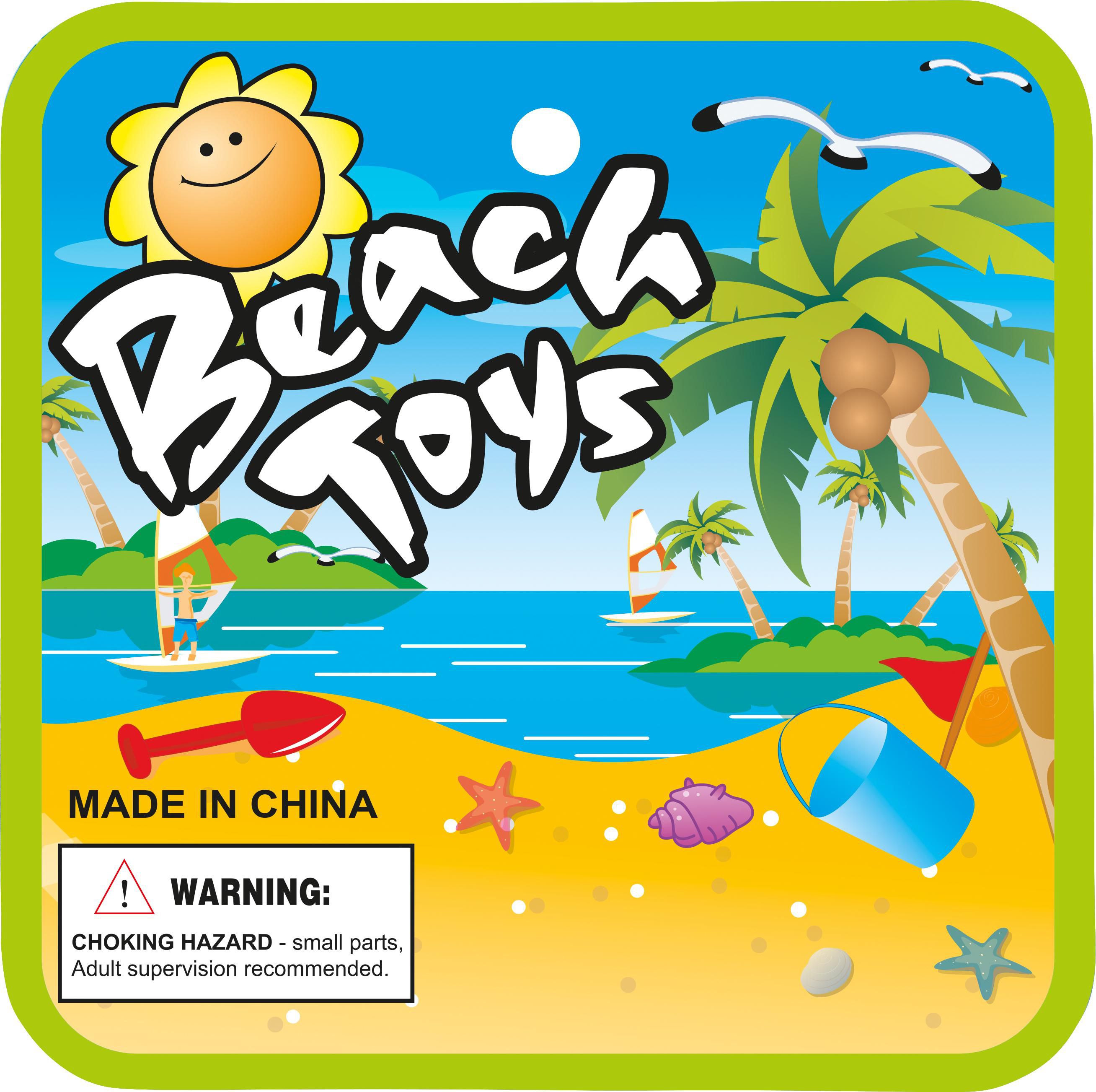 Seau de plage en PP Matheo