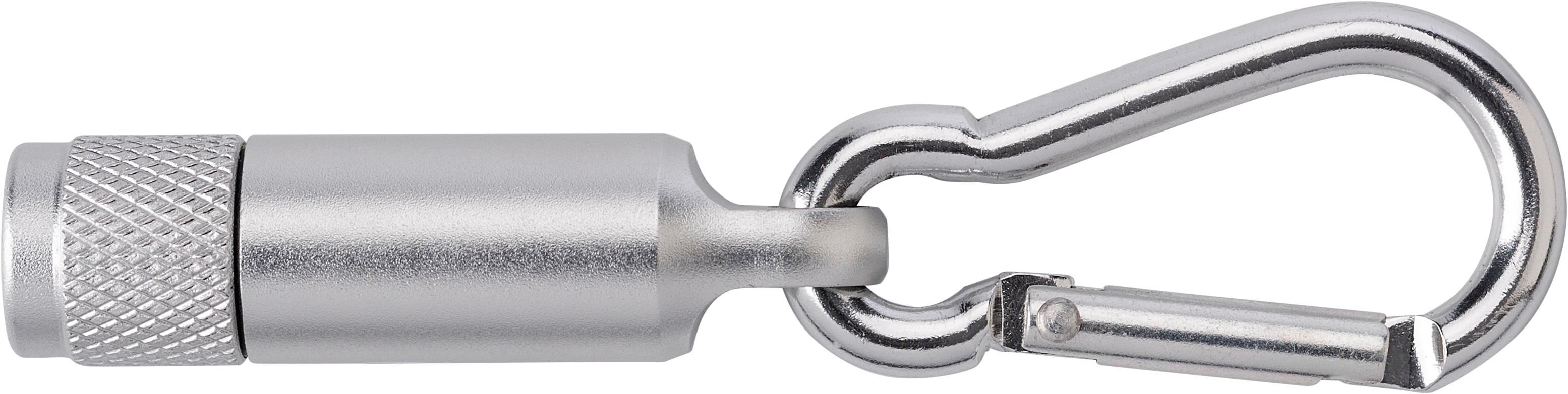 Porte-clés en aluminium avec mousqueton Tracy