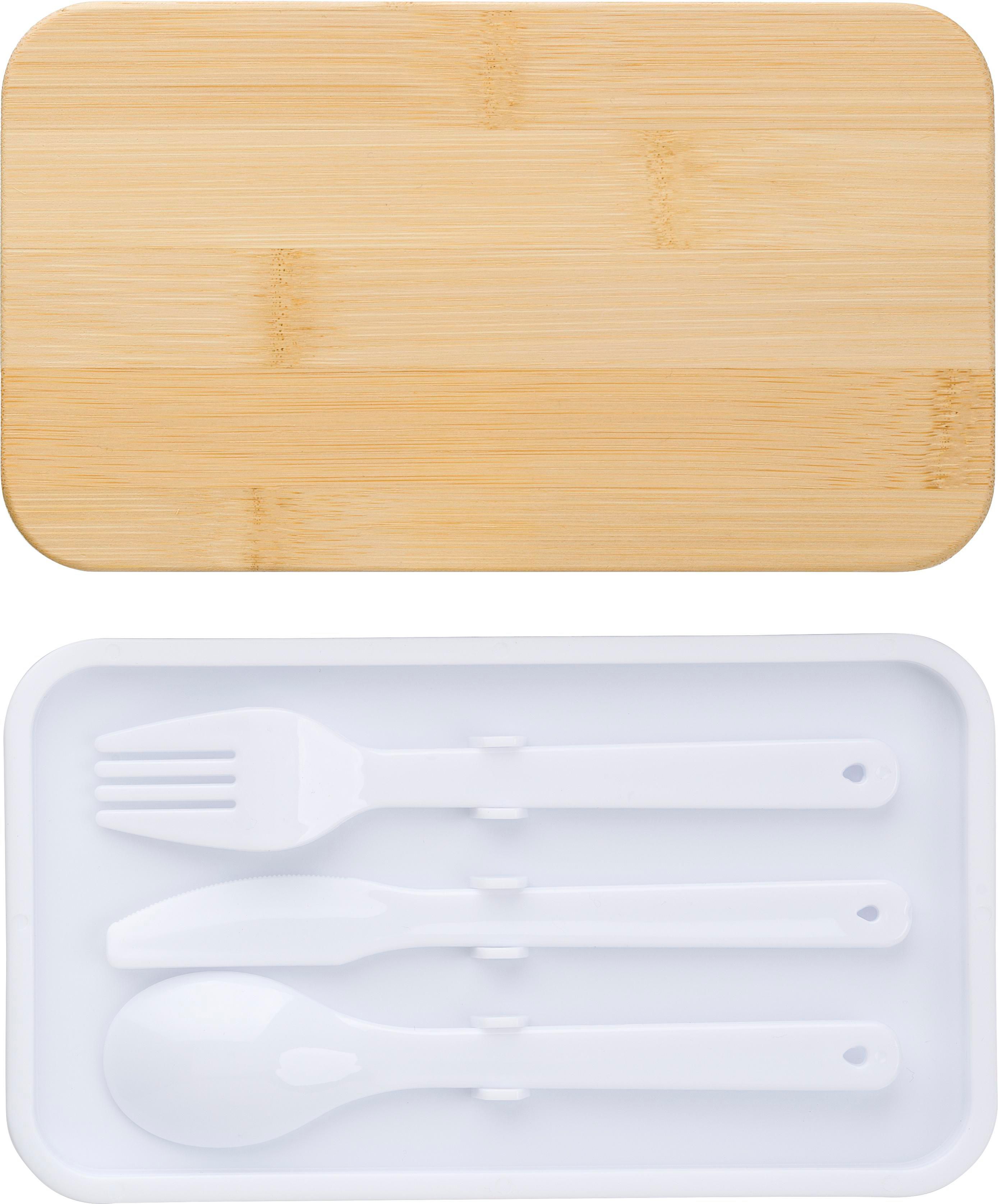 Lunch box double compartiment en PP Maxton