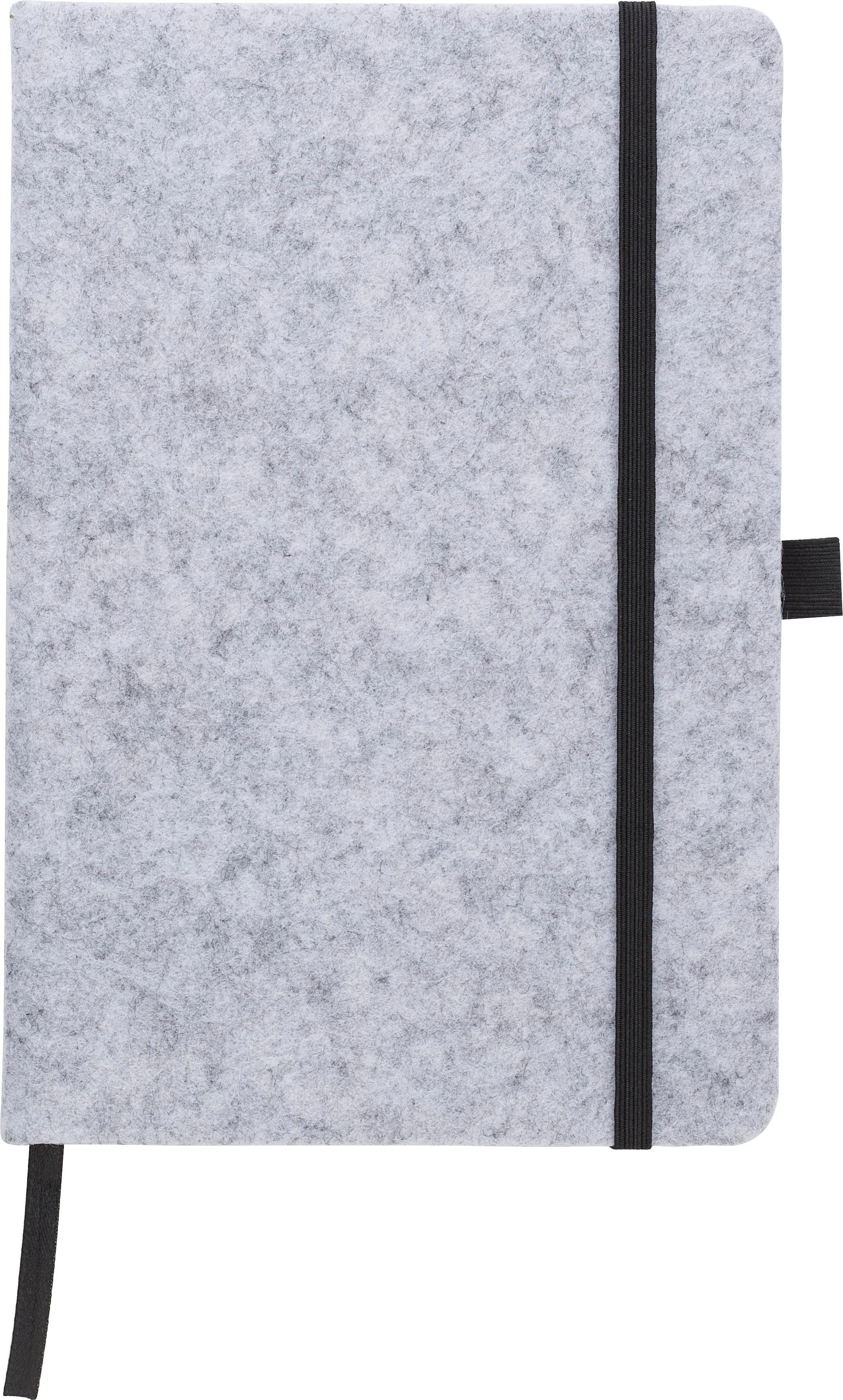 Carnet A5 en feutre rPET Harper