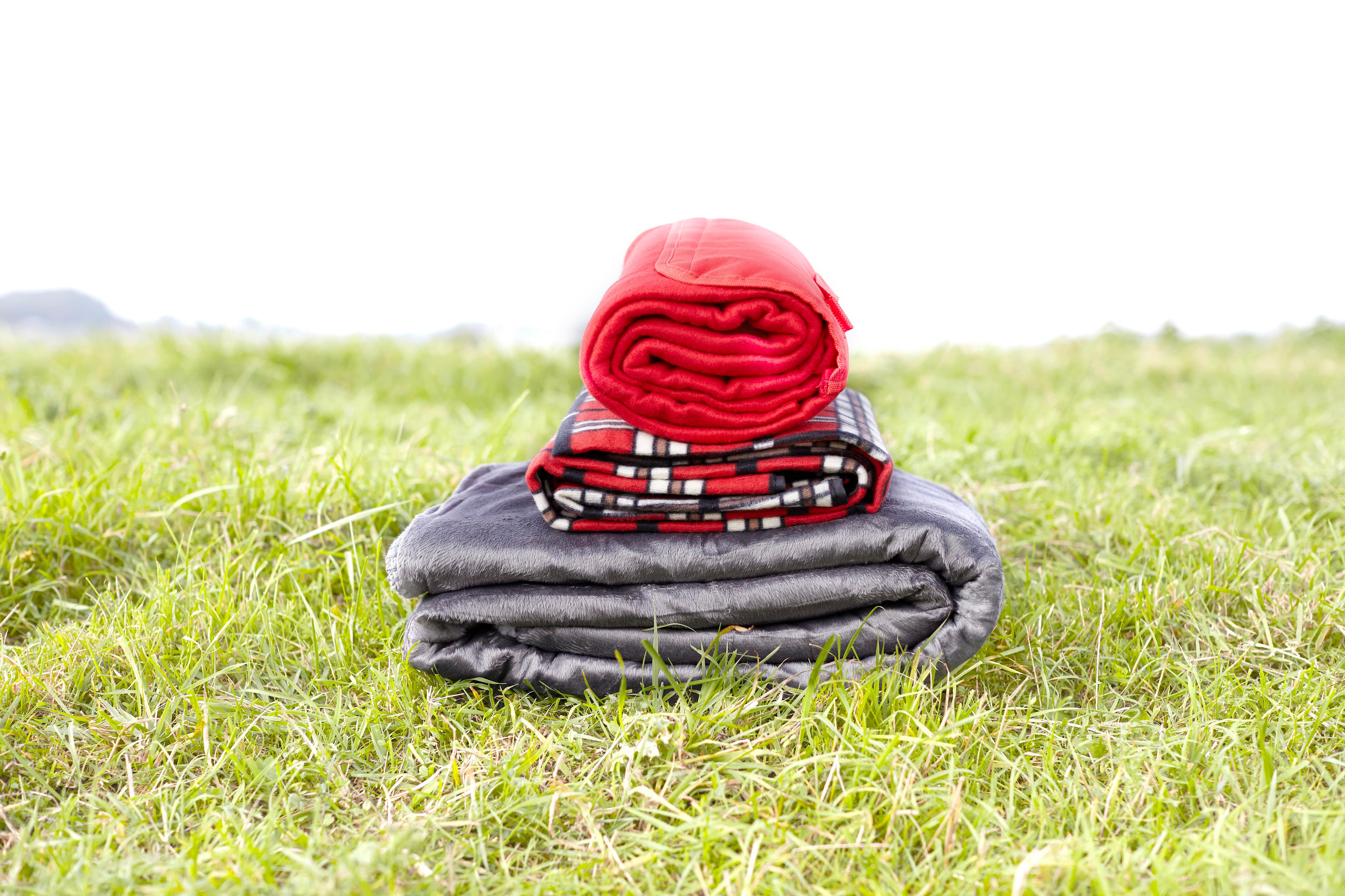 Plaid polaire en polyester Margot