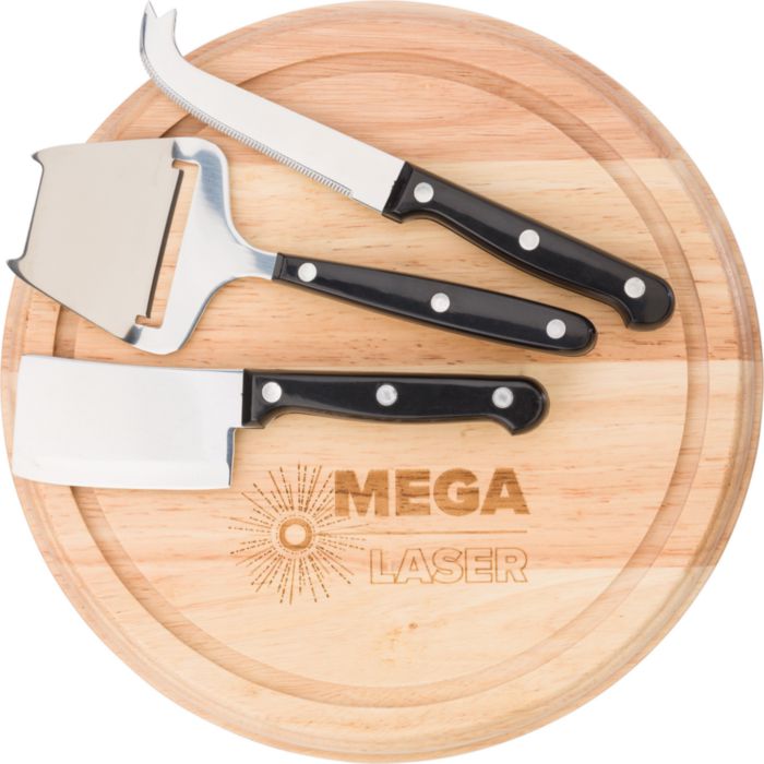 Tagliere per formaggi Max | Legno | 4 pezzi