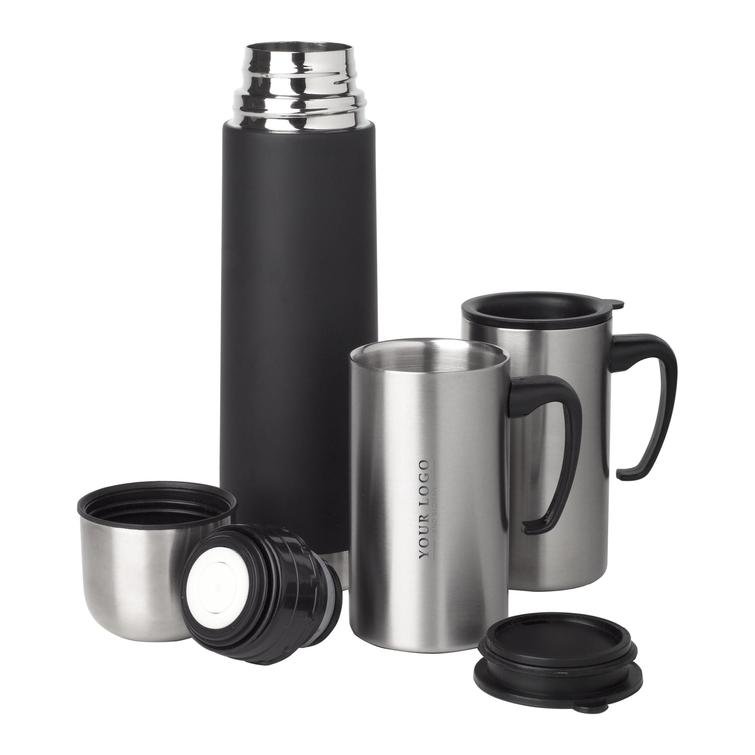 Set bouteille isotherme de 500 ml et mugs Frieda