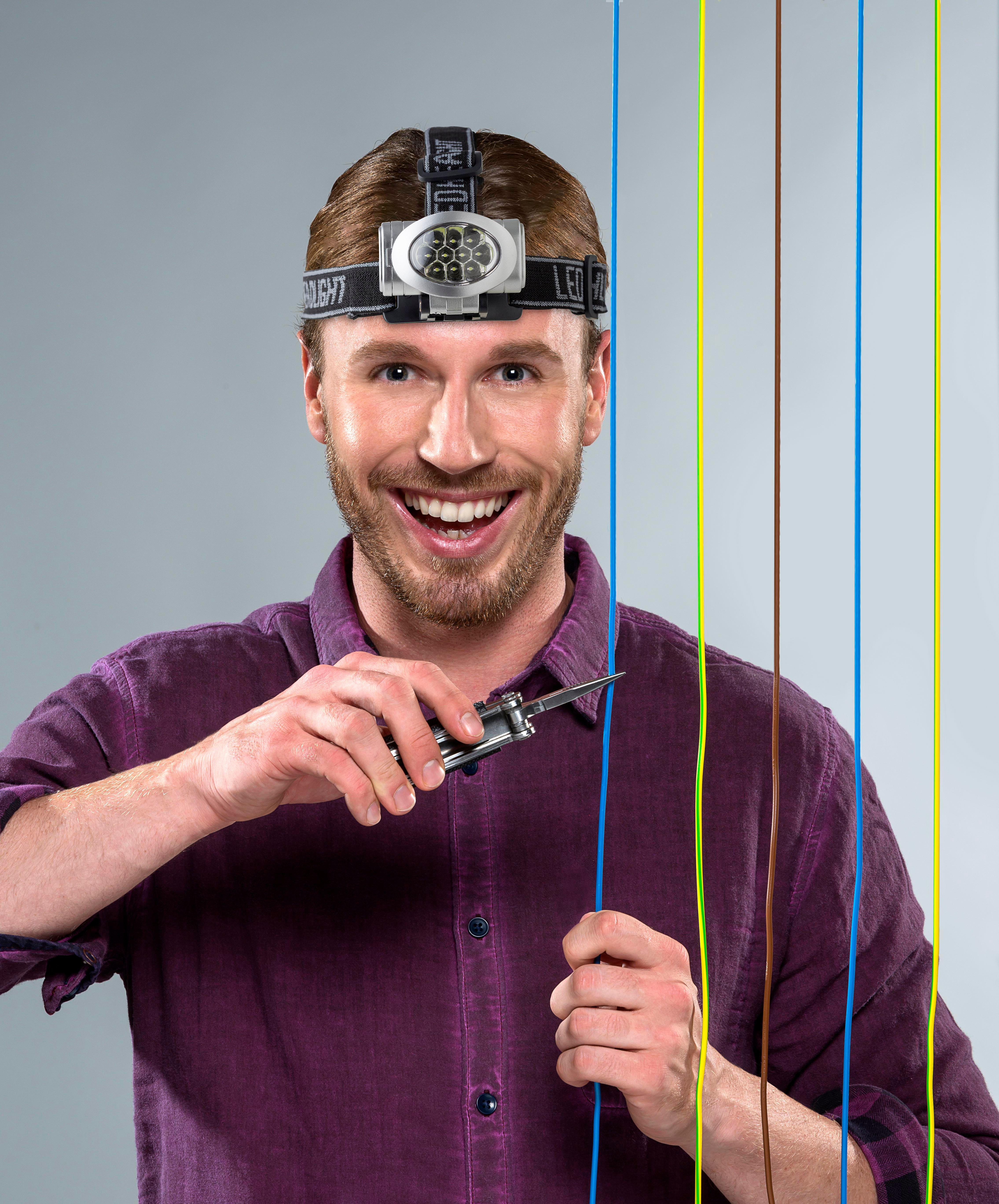 Lampe frontale en plastique Marisa