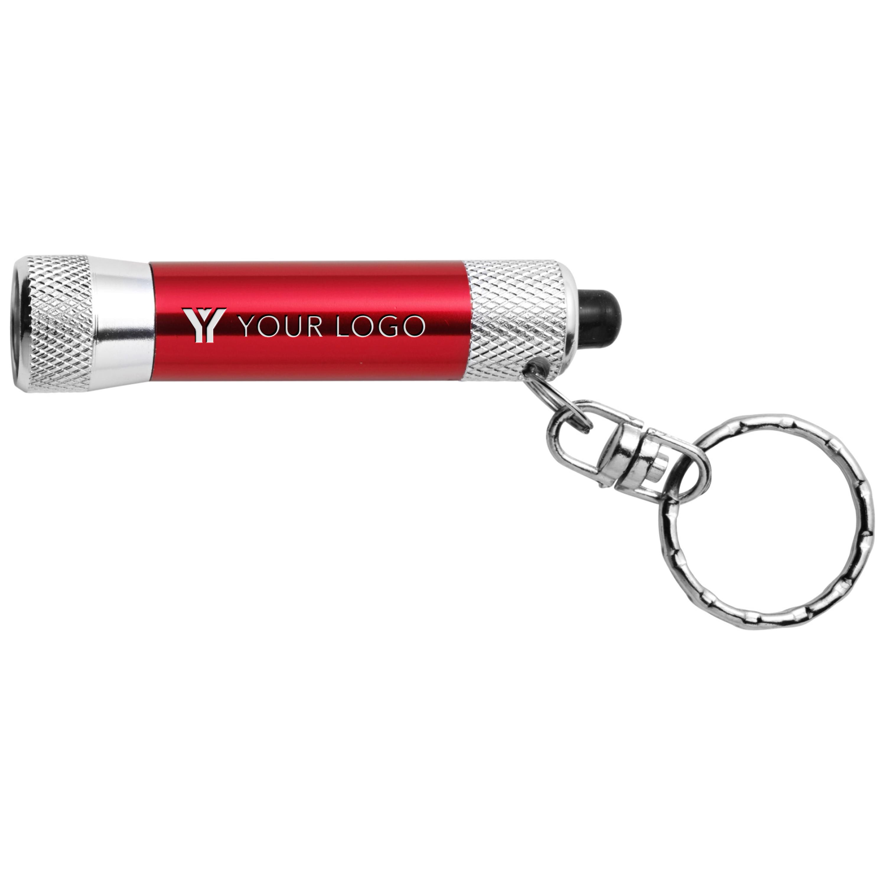 Porte-clés torche en métal Audrey