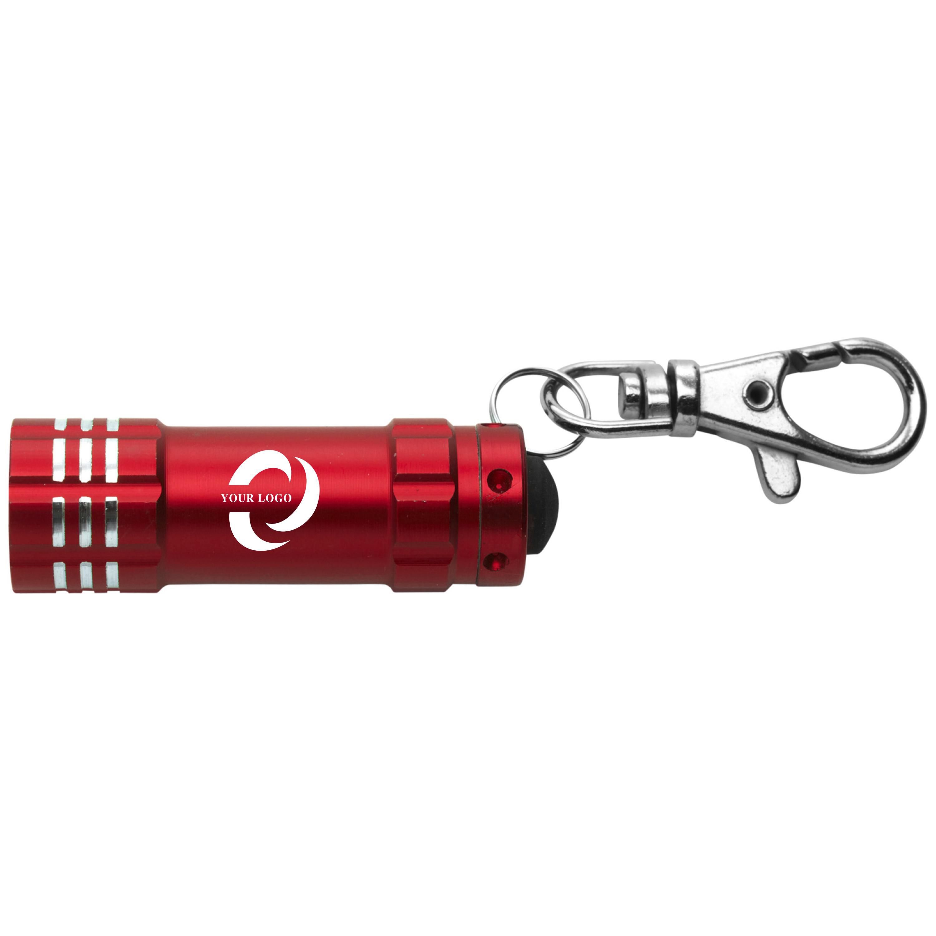 Porte-clés torche en aluminium  Anna