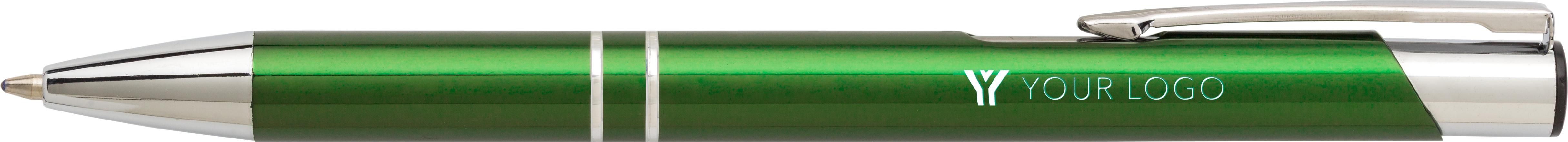 Stylo bille en aluminium Delia