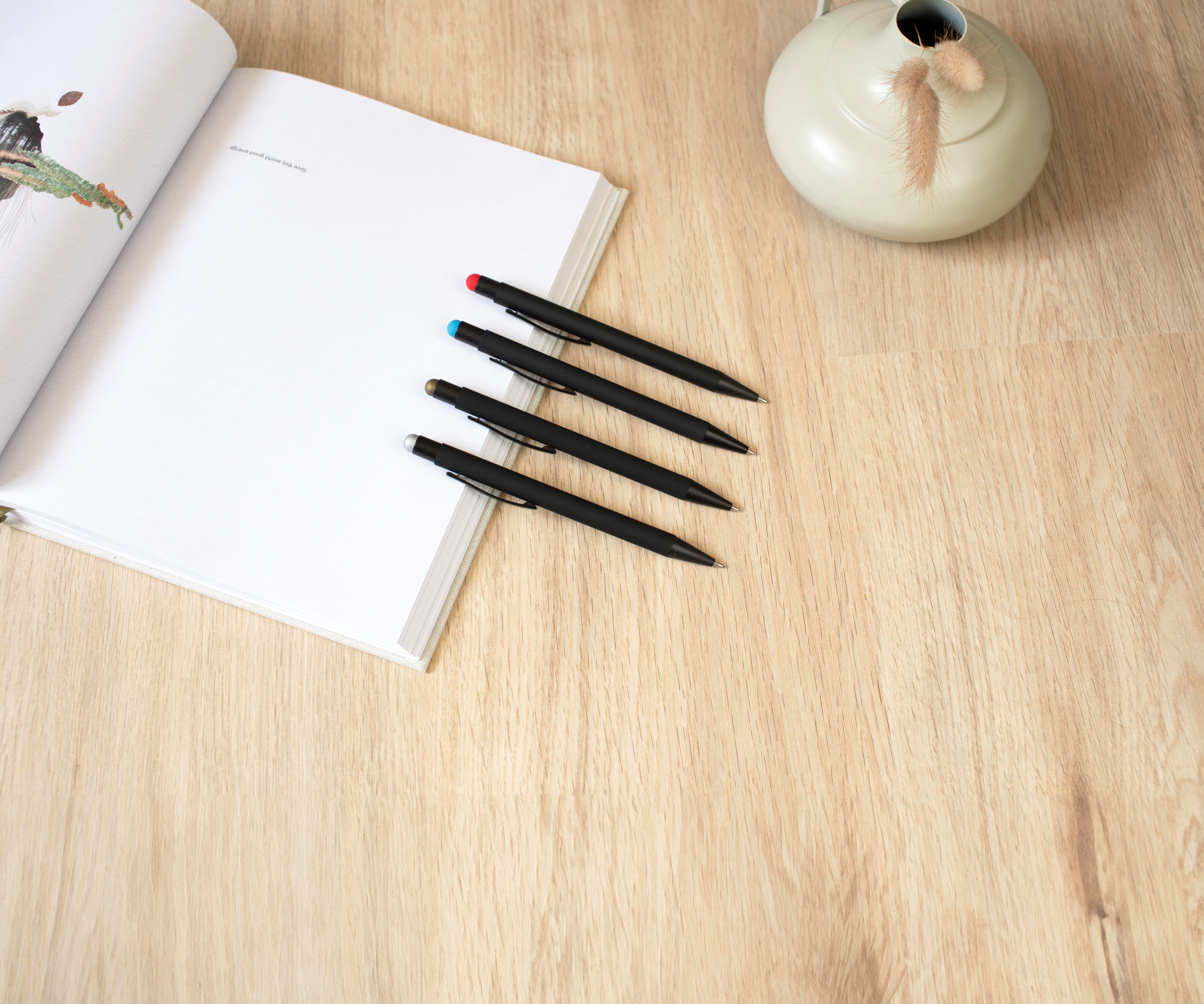 Stylo bille toucher gomme Formentera