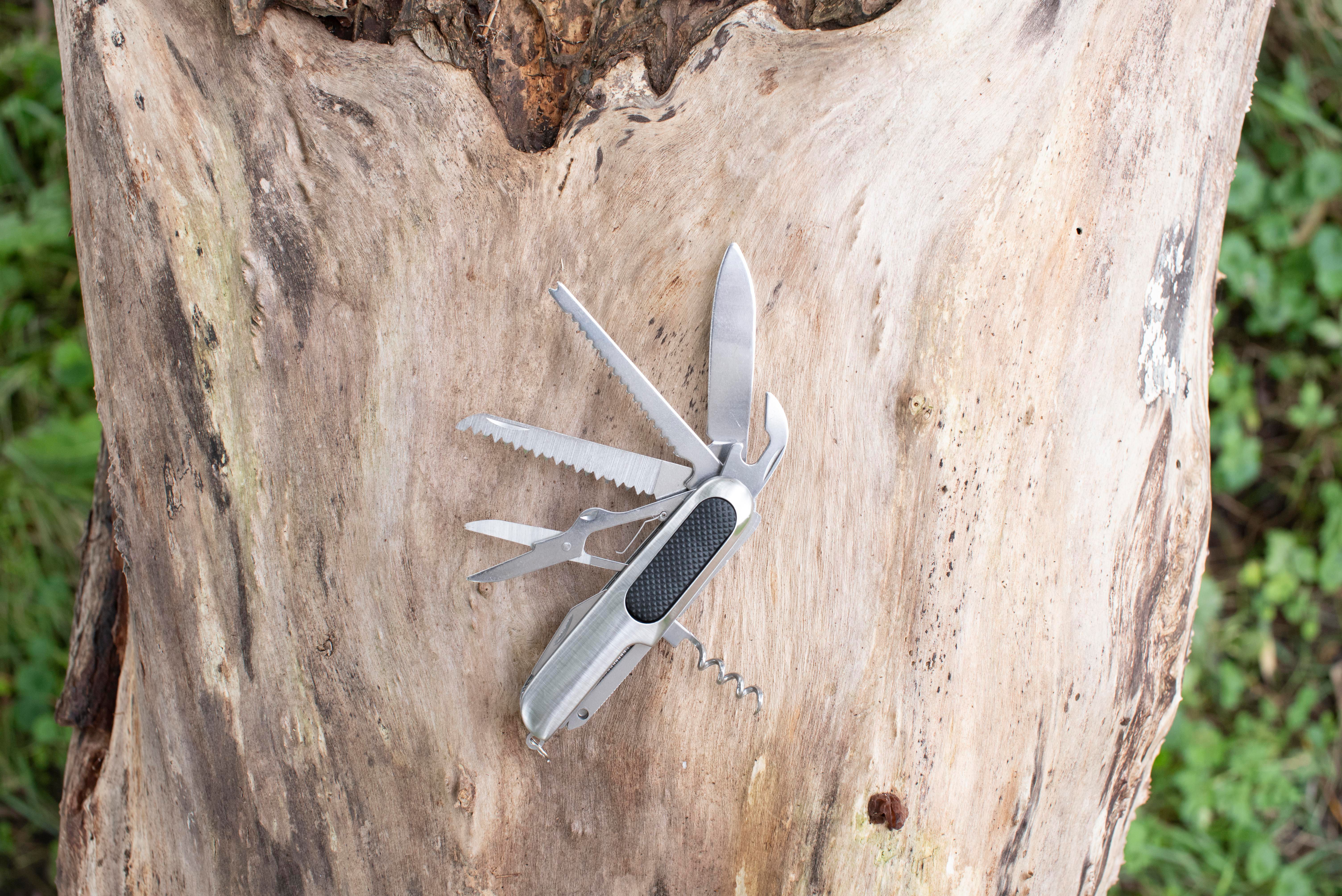 Canif multifonction en acier inoxydable Carol