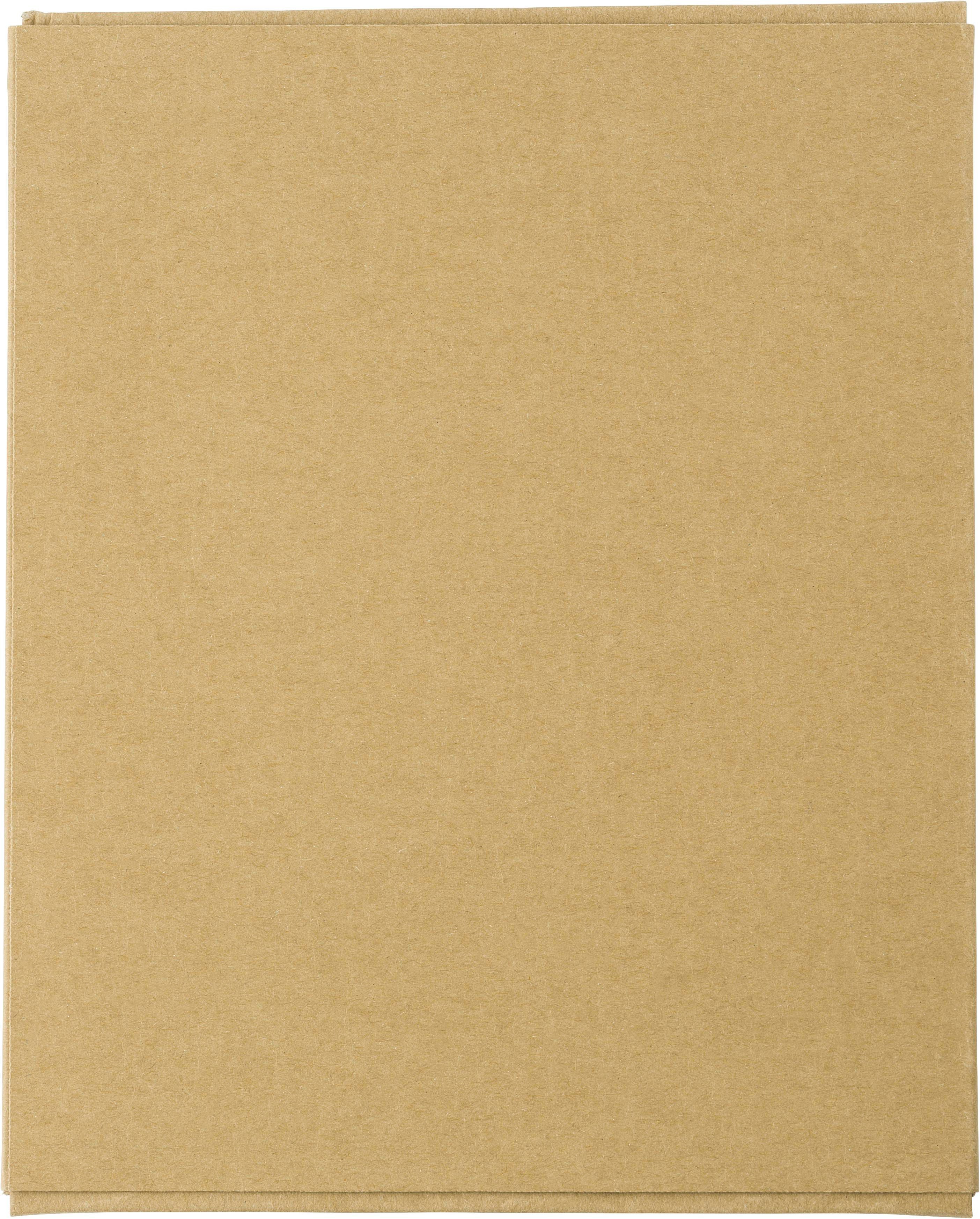 Carnet A5 avec couverture en bambou Jo