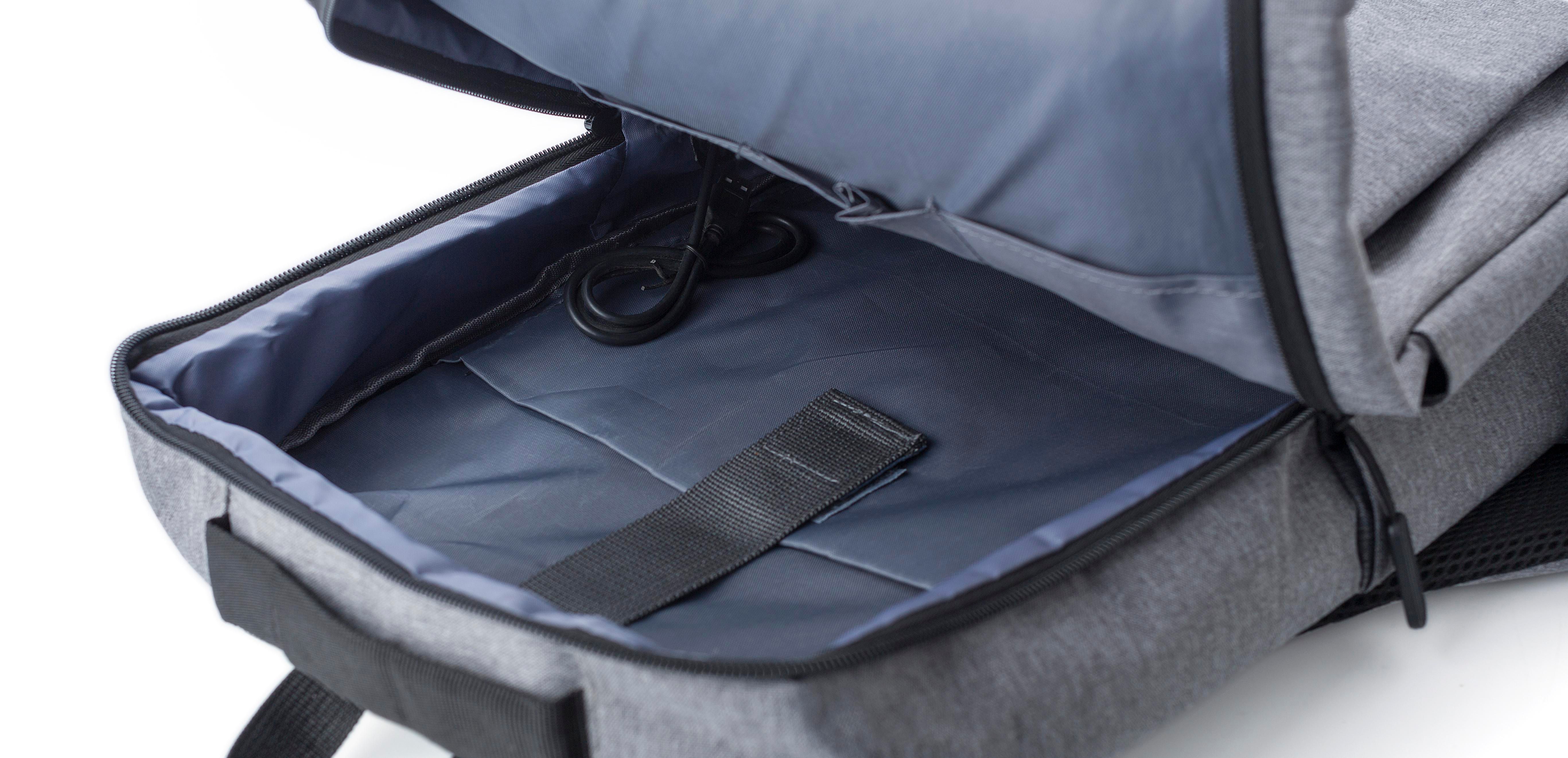 Sac à dos porte-ordinateur en polyester Carlito