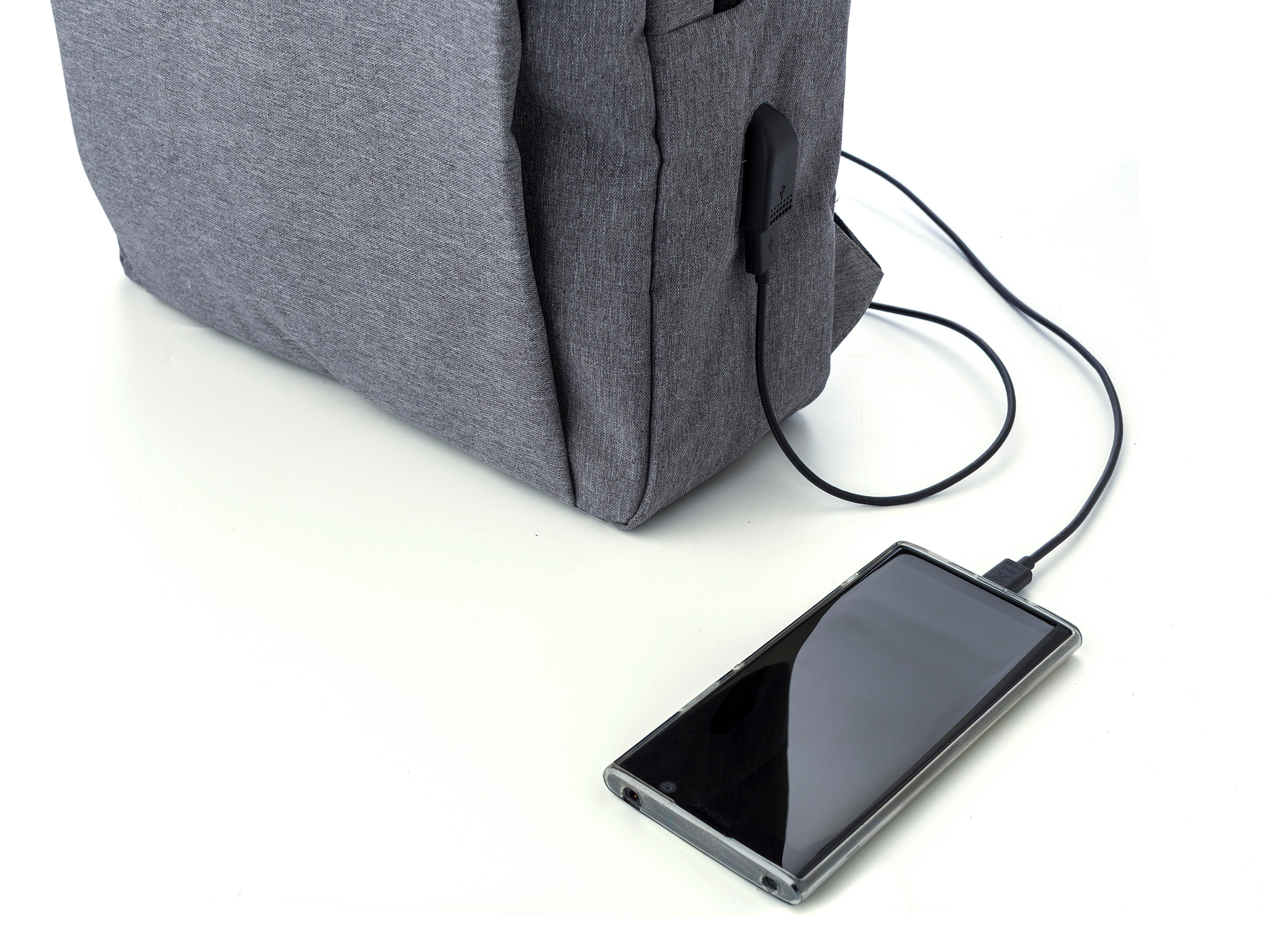 Sac à dos porte-ordinateur en polyester Carlito