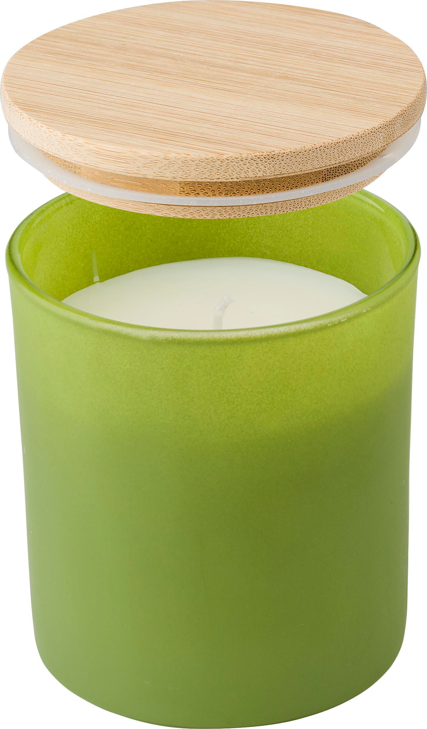 Bougie dans un contenant en verre Lucas