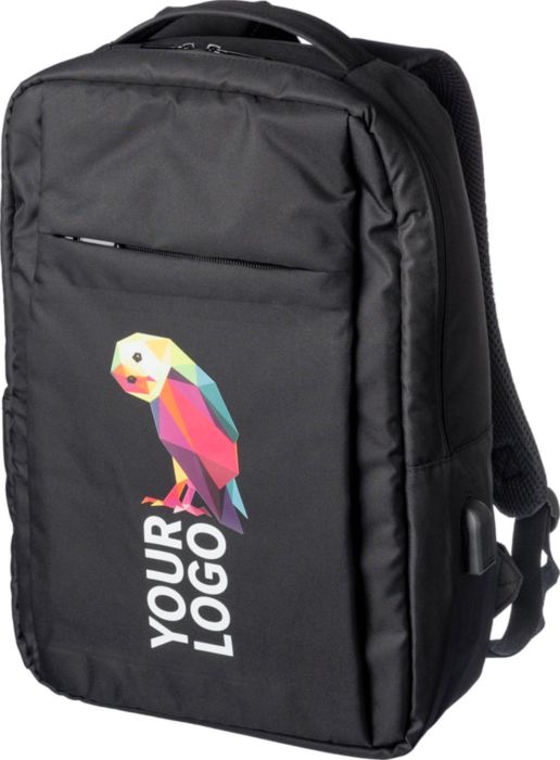 Zaino per laptop Jesse | Riciclato | 16 pollici | Porta USB
