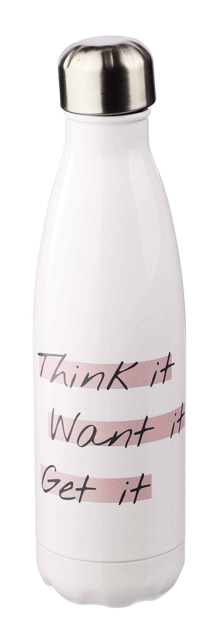 Gourde isotherme de 500 ml en acier inoxydable Lombok