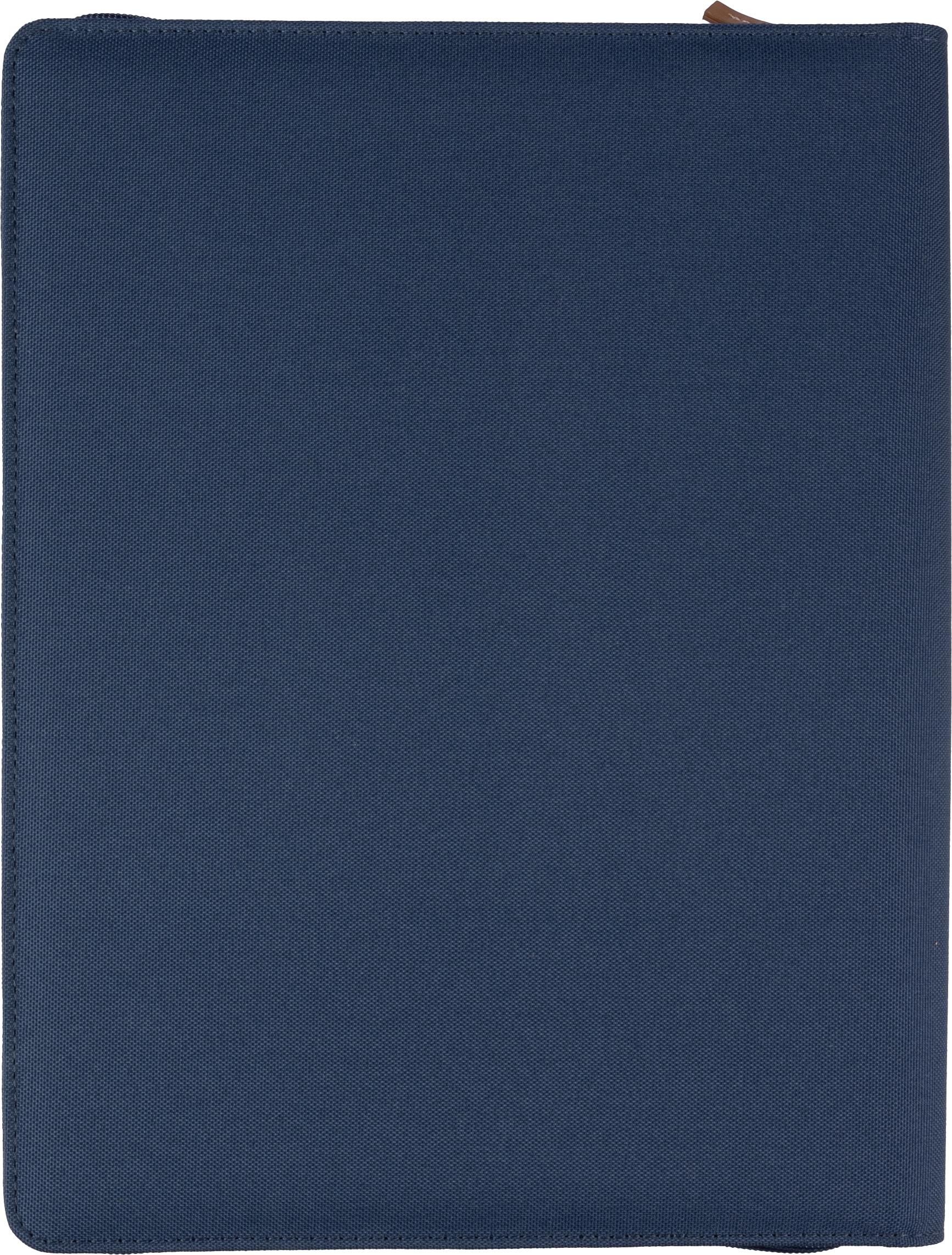 Conférencier A4 zippé en rPET Jasmin