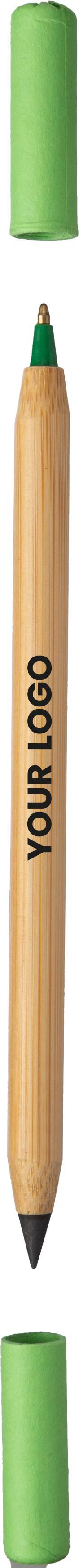 Crayon et stylo en bambou Wolfgang