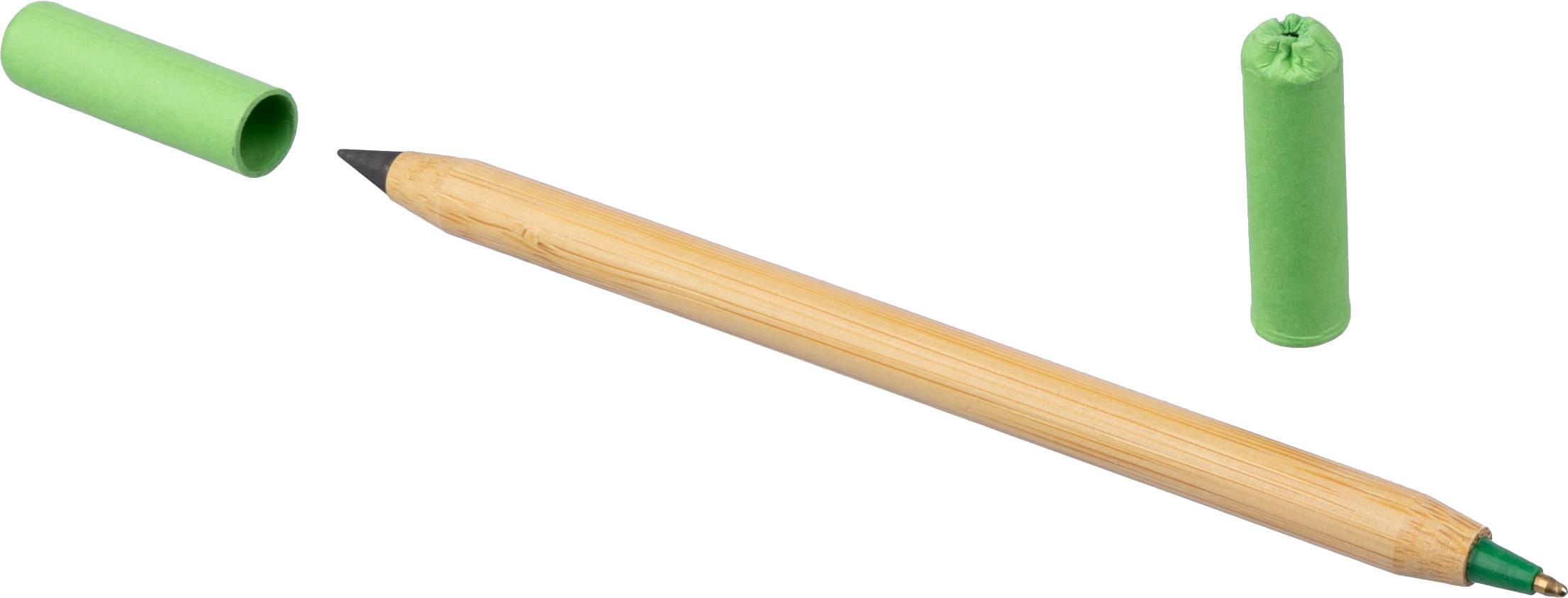 Crayon et stylo en bambou Wolfgang