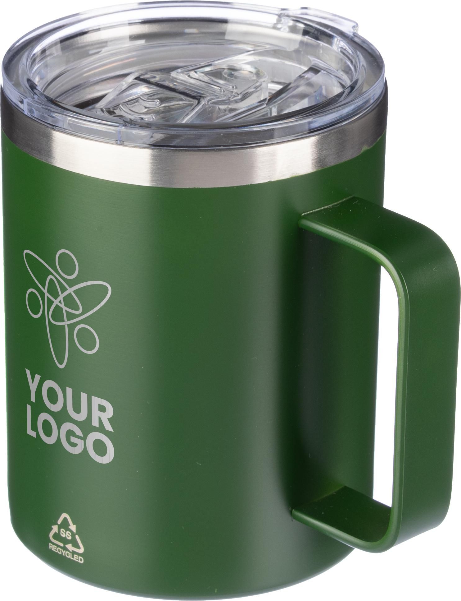 Mug double paroi en acier inoxydable Renate