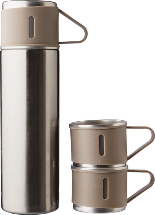 Set di thermos | Inox | 420 ml + 2 tazze