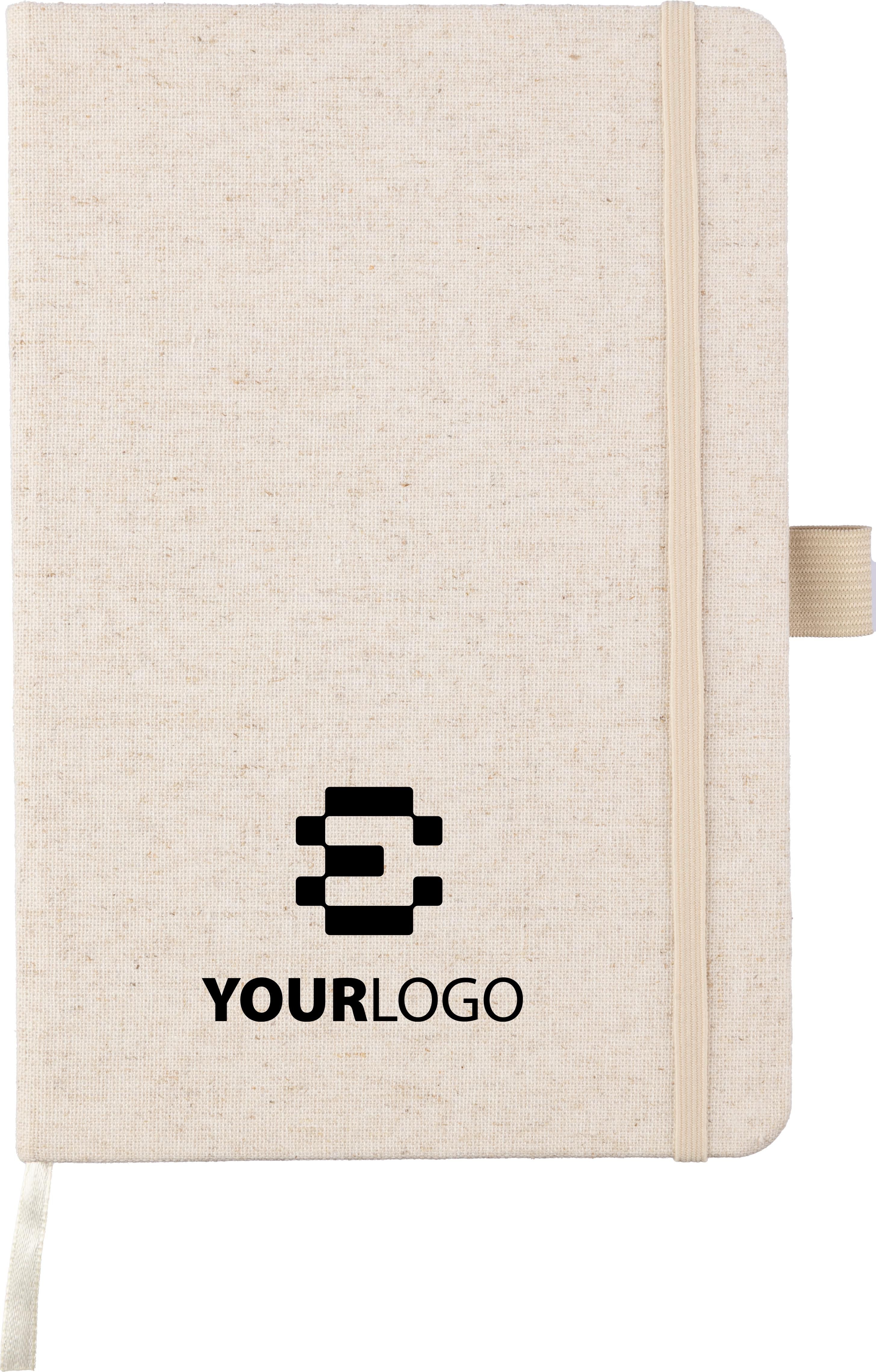 Carnet A5 en chanvre Barbara