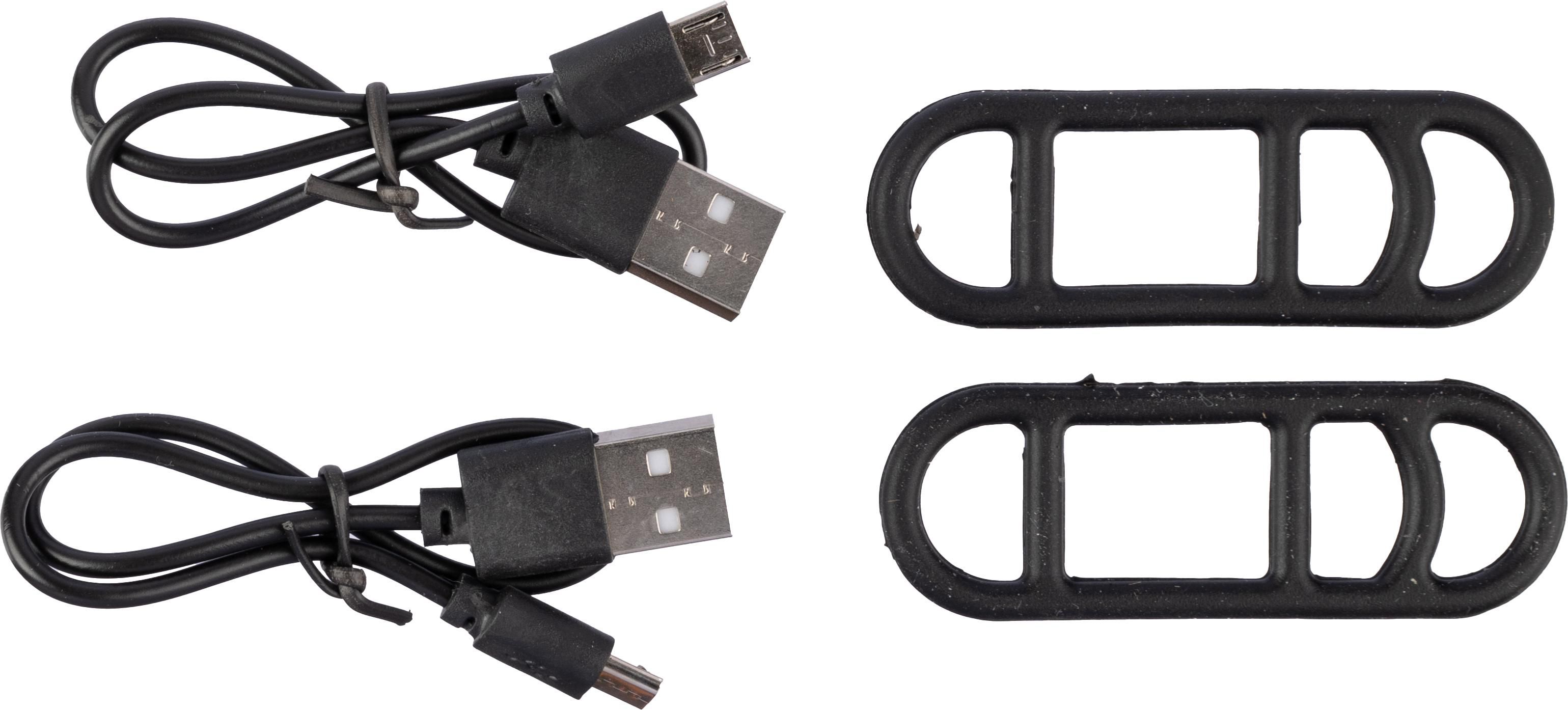 Set composé de lampes à vélo Elisabeth