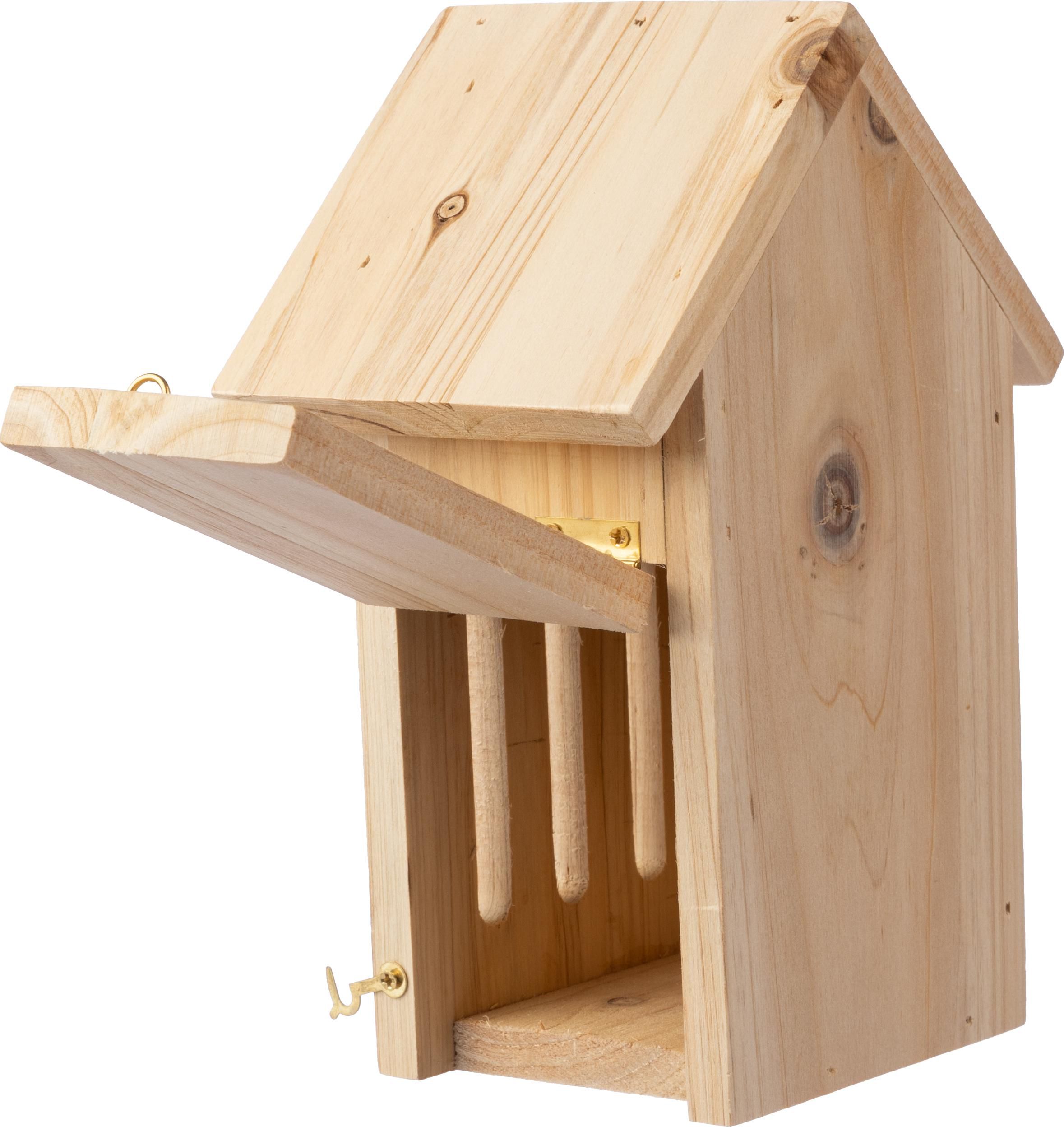 Hôtel à papillons en bois de pin Anita