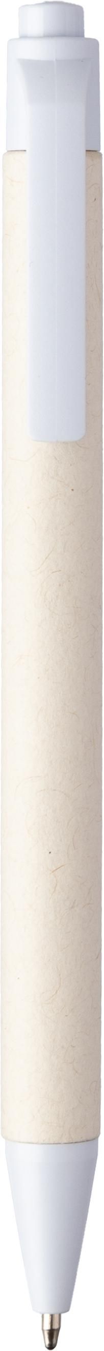 Stylo bille en brique de lait recyclée Heike