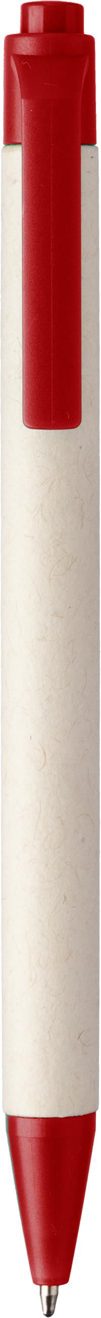 Stylo bille en brique de lait recyclée Heike