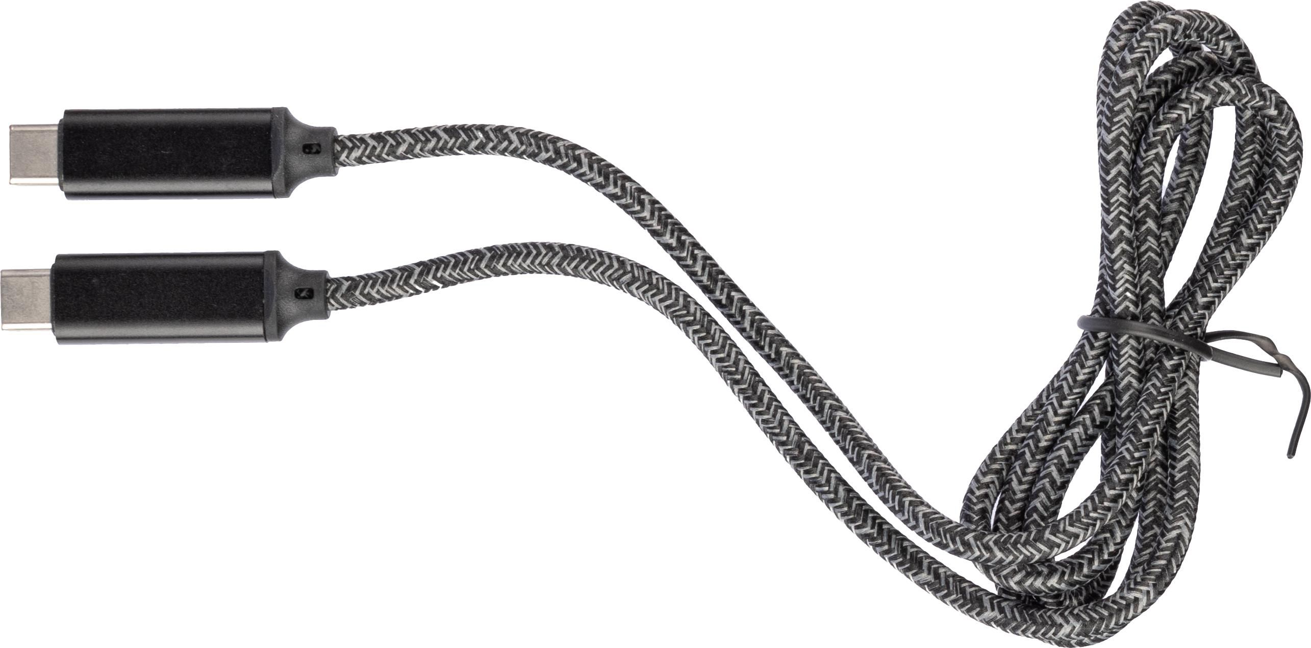 Câble de charge et de transfert en tissu nylon 65W Claudia